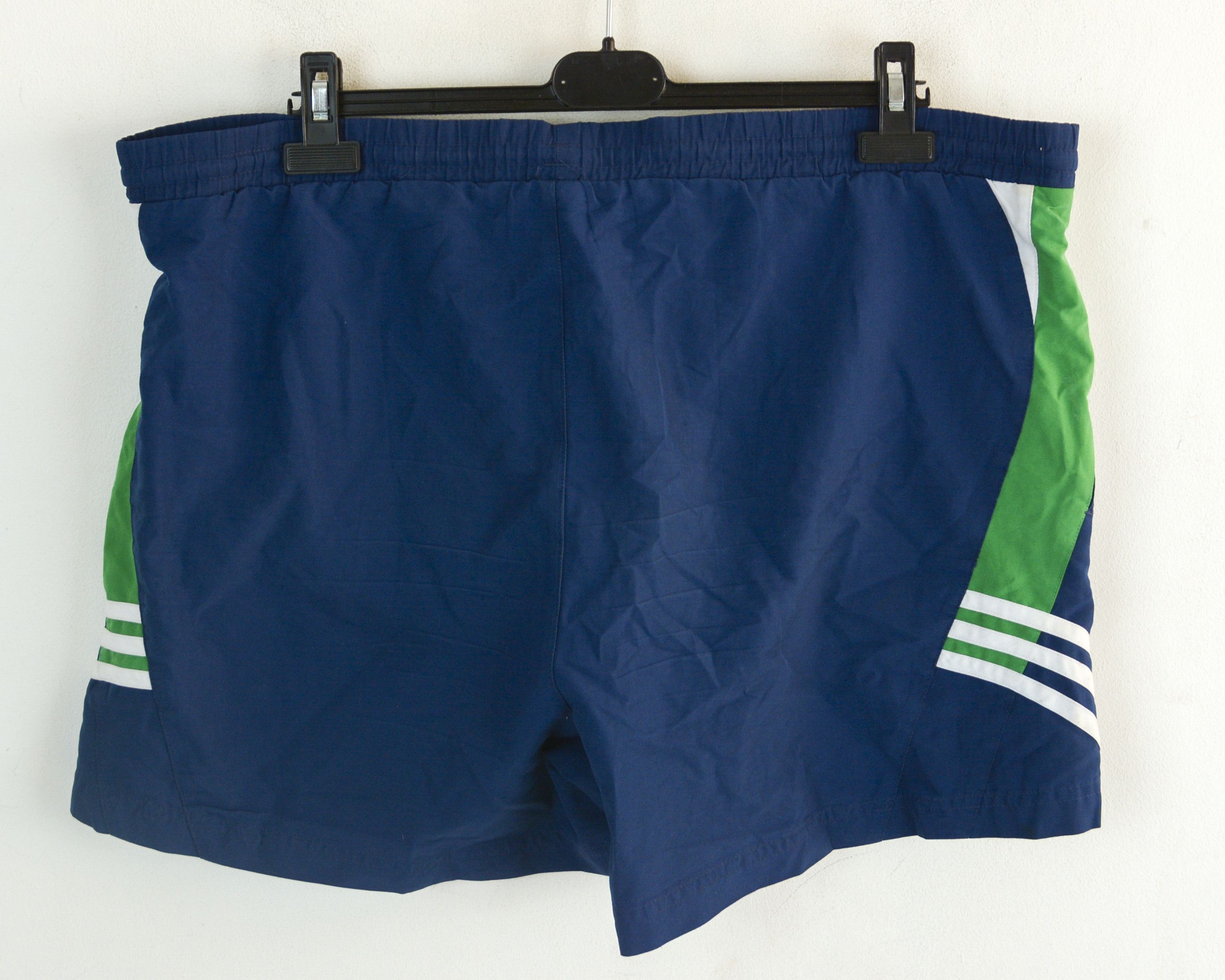 Adidas × Vintage W42 Shorts L Swim Trunks Retro Polyester Blue Beach Pool Size US 42 / EU 58 - 6 Thumbnail