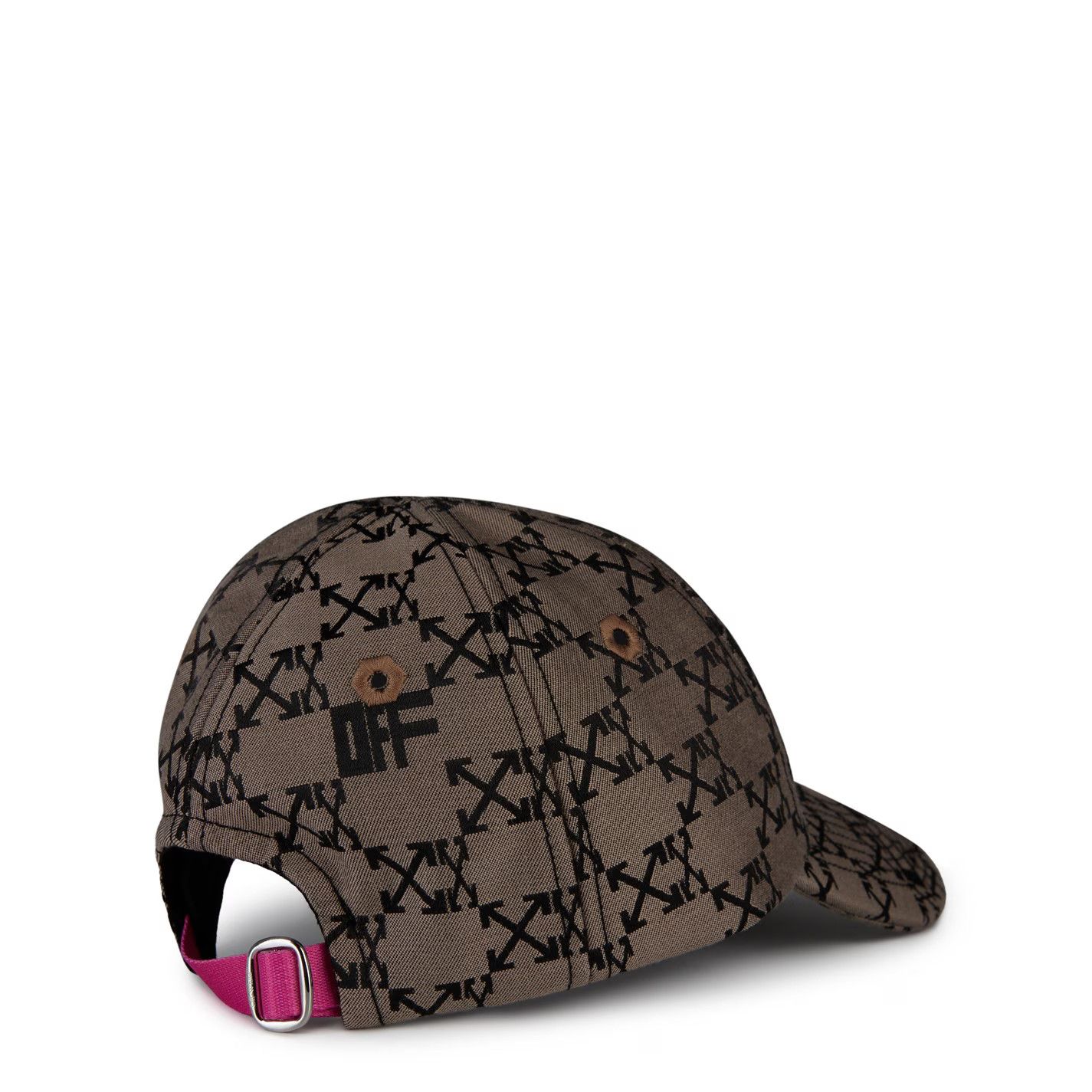 Off-White o1g2r1mq0125 Size: OS / Baseball Hat / Cap Brown & Black Size ONE SIZE - 2 Thumbnail