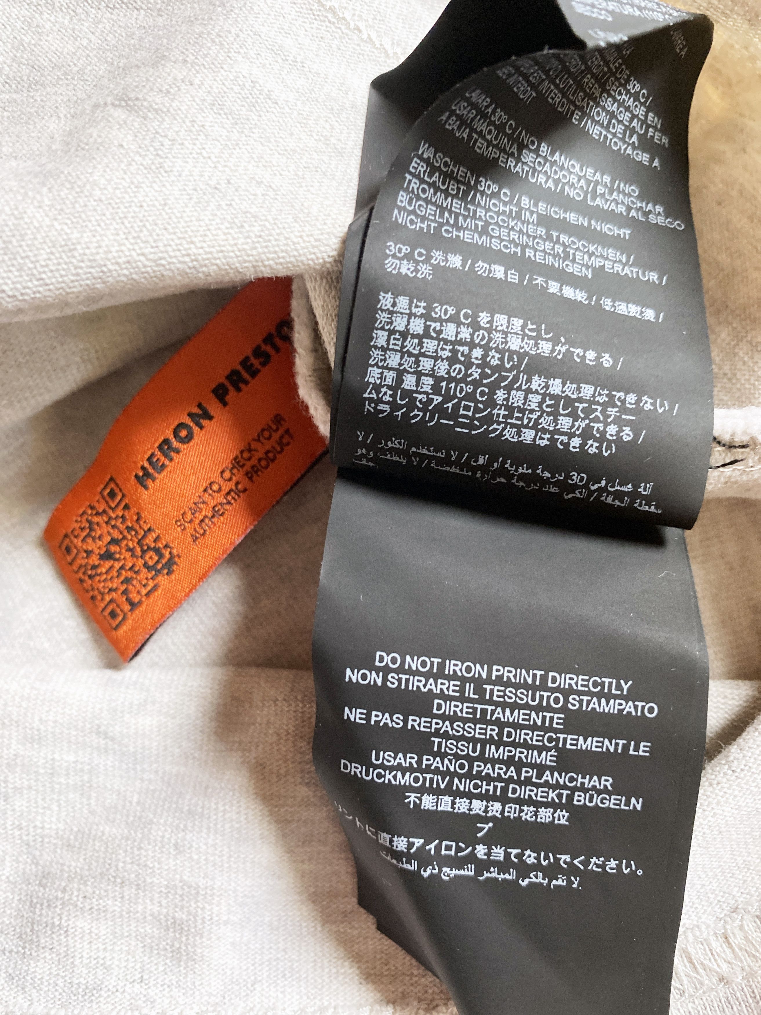 Heron Preston Heron Preston Heron's Captcha (Melange Light) Size US M / EU 48-50 / 2 - 8 Thumbnail