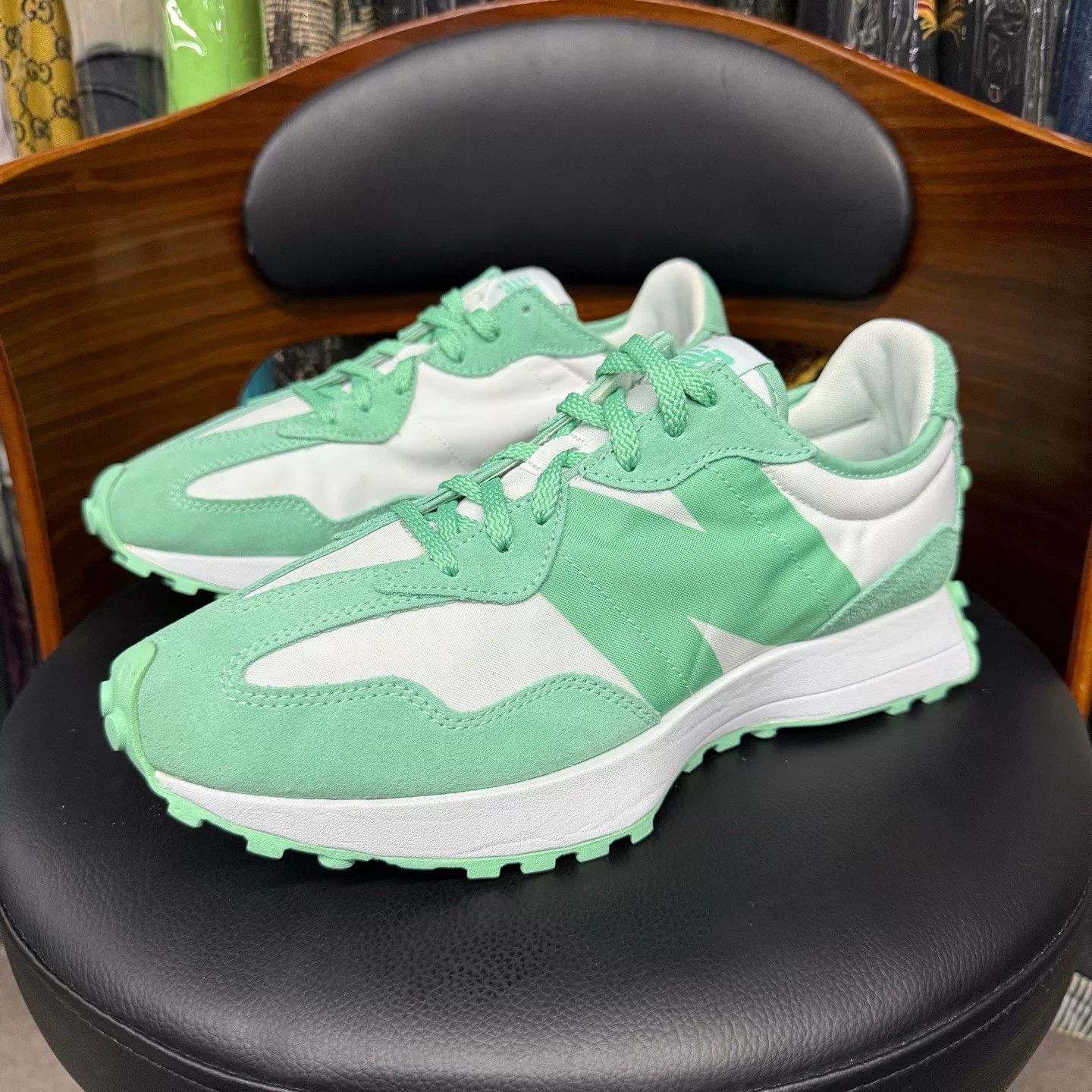 New Balance New Balance Green Lowtop Sneakers 44 Men Size US 10.5 / EU 43-44 - 1 Thumbnail