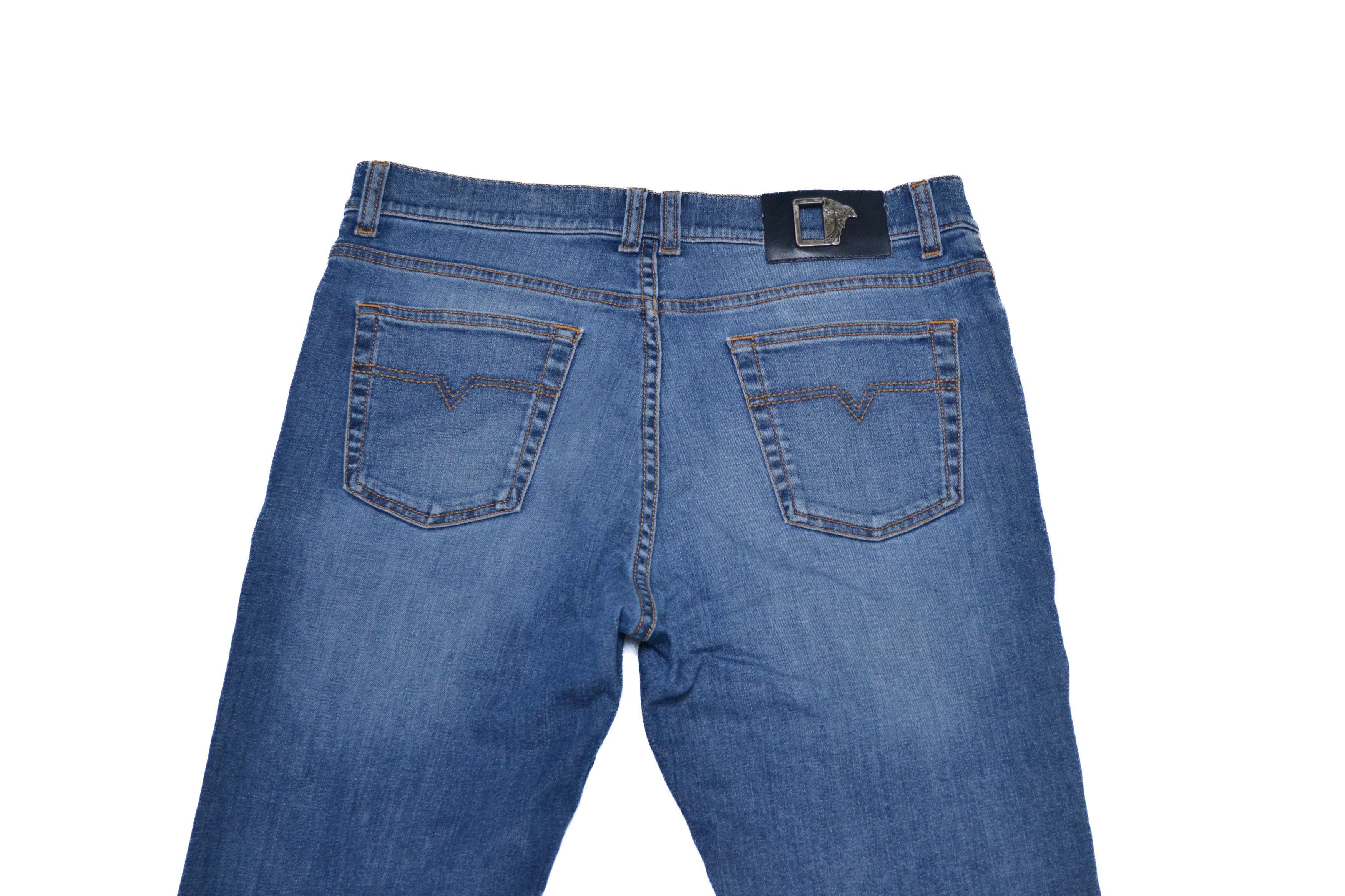 Versace Versace Collection Men’s Blue Jeans Denim Pants Size US 31 - 7 Thumbnail