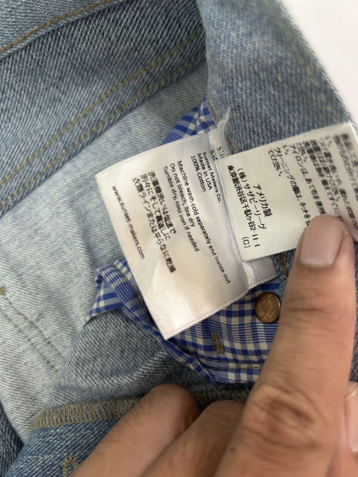 Simon Miller × Vintage 💥Vintage SIMON MILLER Sunset Makers Denim Distressed Jeans Size US 28 / EU 44 - 17 Thumbnail