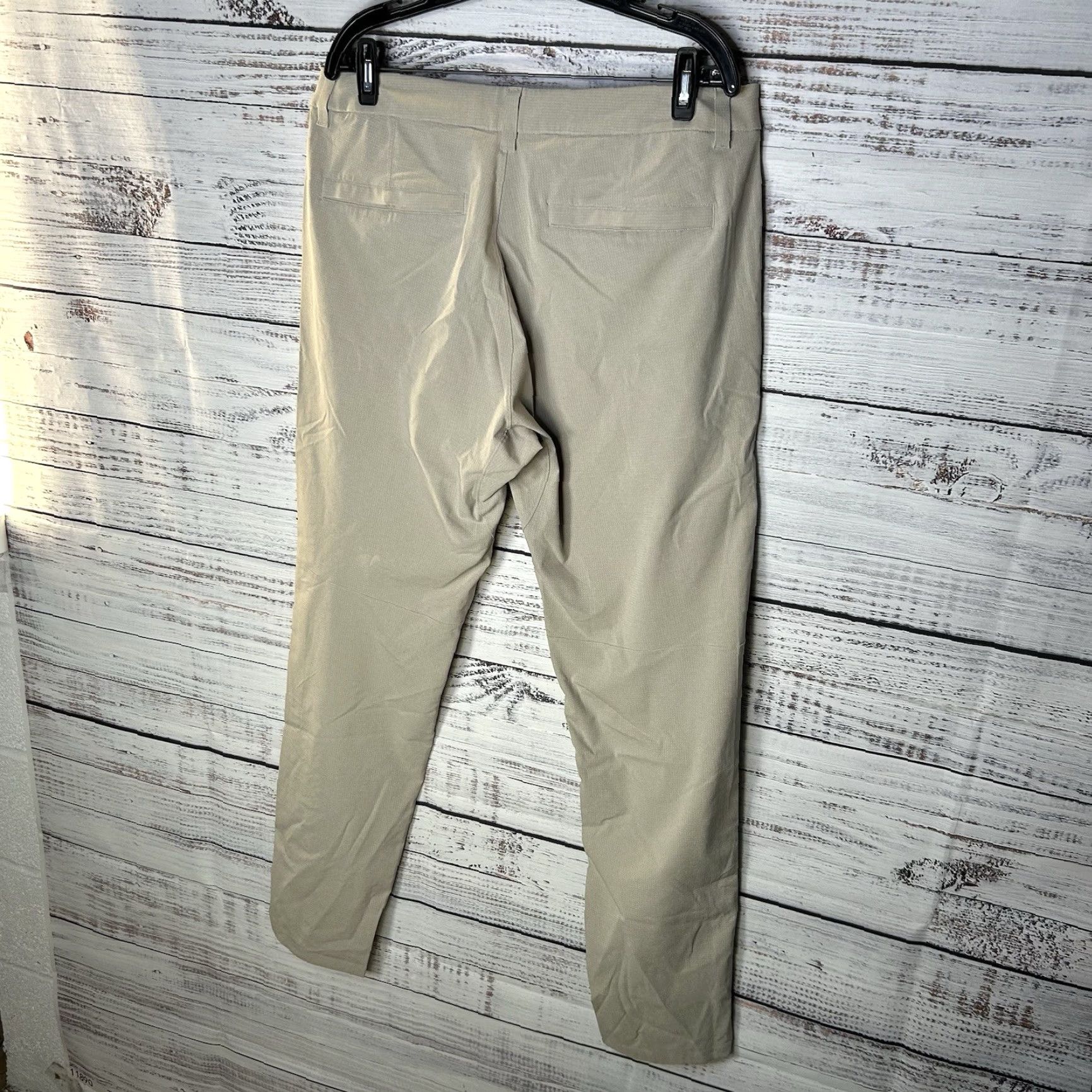 Lululemon Lululemon Commission Slim Fit Pant VENTLIGHT Straight Leg Chino Pants 35x33 Gray / Beige Mens Size US 35 - 8 Thumbnail