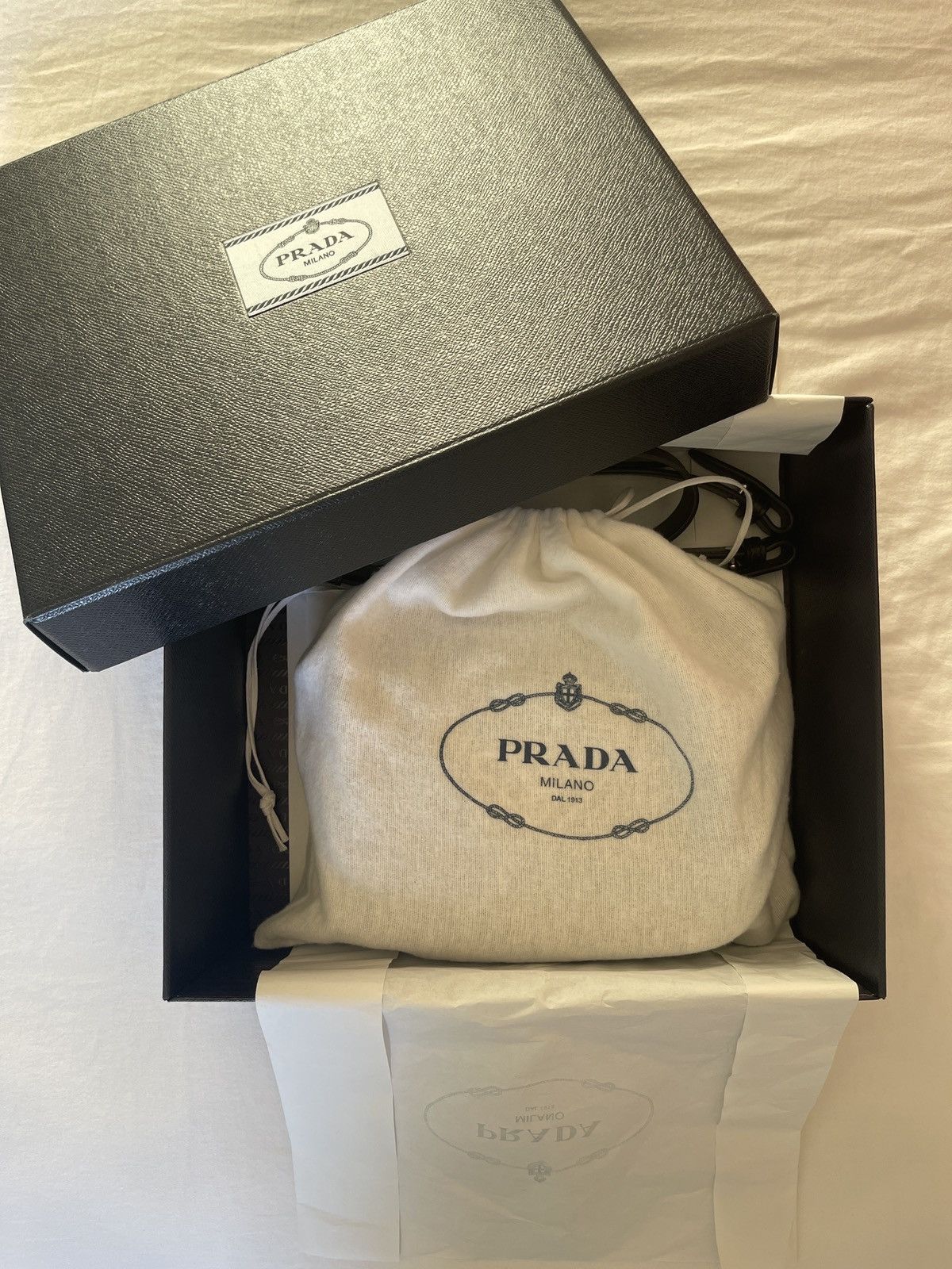 Prada Prada Shoulder Bag in Saffiano Leather Size ONE SIZE - 8 Thumbnail