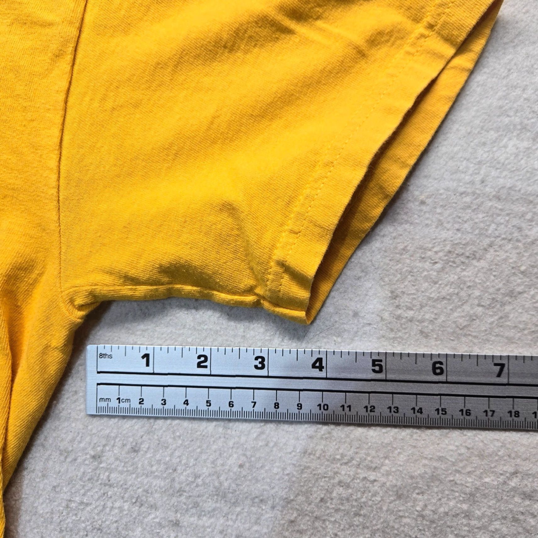 Vintage VINTAGE Emory & Henry College Shirt T-Shirt Mens S Yellow Logo 90s College Merch Size US S / EU 44-46 / 1 - 5 Thumbnail
