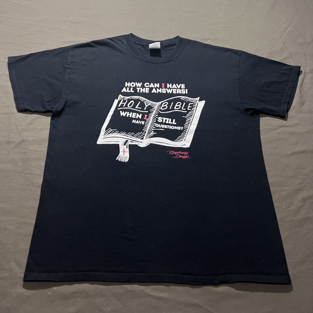 Vintage Vintage Y2K God Jesus Bible Holy Tee L Size US L / EU 52-54 / 3 - 2 Thumbnail