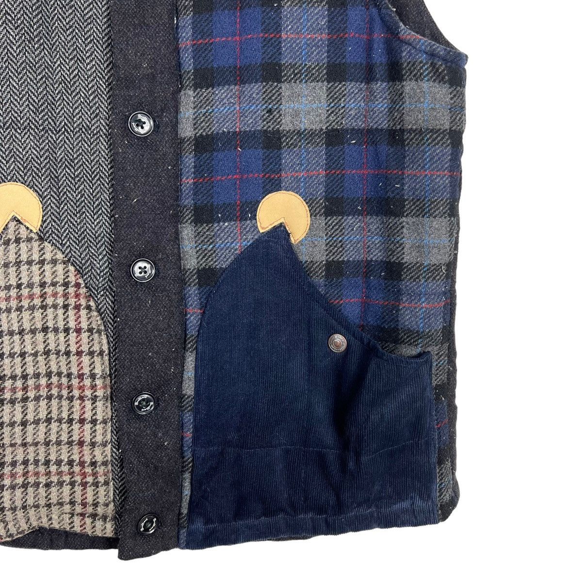 Japanese Brand 🔥 REVOLLA REMAKE PATCHWORK TANK TOP JACKET Size US M / EU 48-50 / 2 - 5 Thumbnail