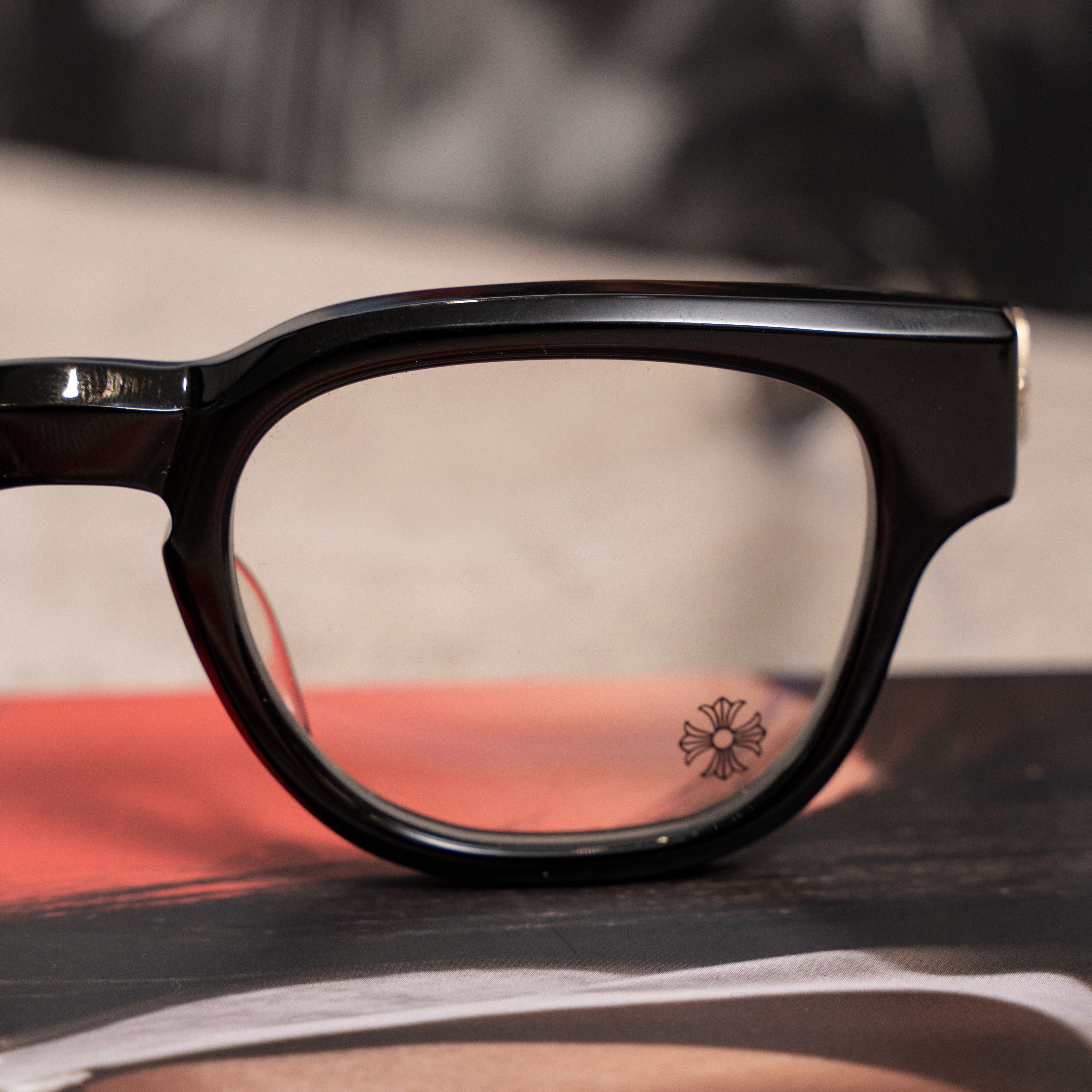 Chrome Hearts Chrome Hearts CUNTVOLUTED Black Glasses Size ONE SIZE - 2 Thumbnail