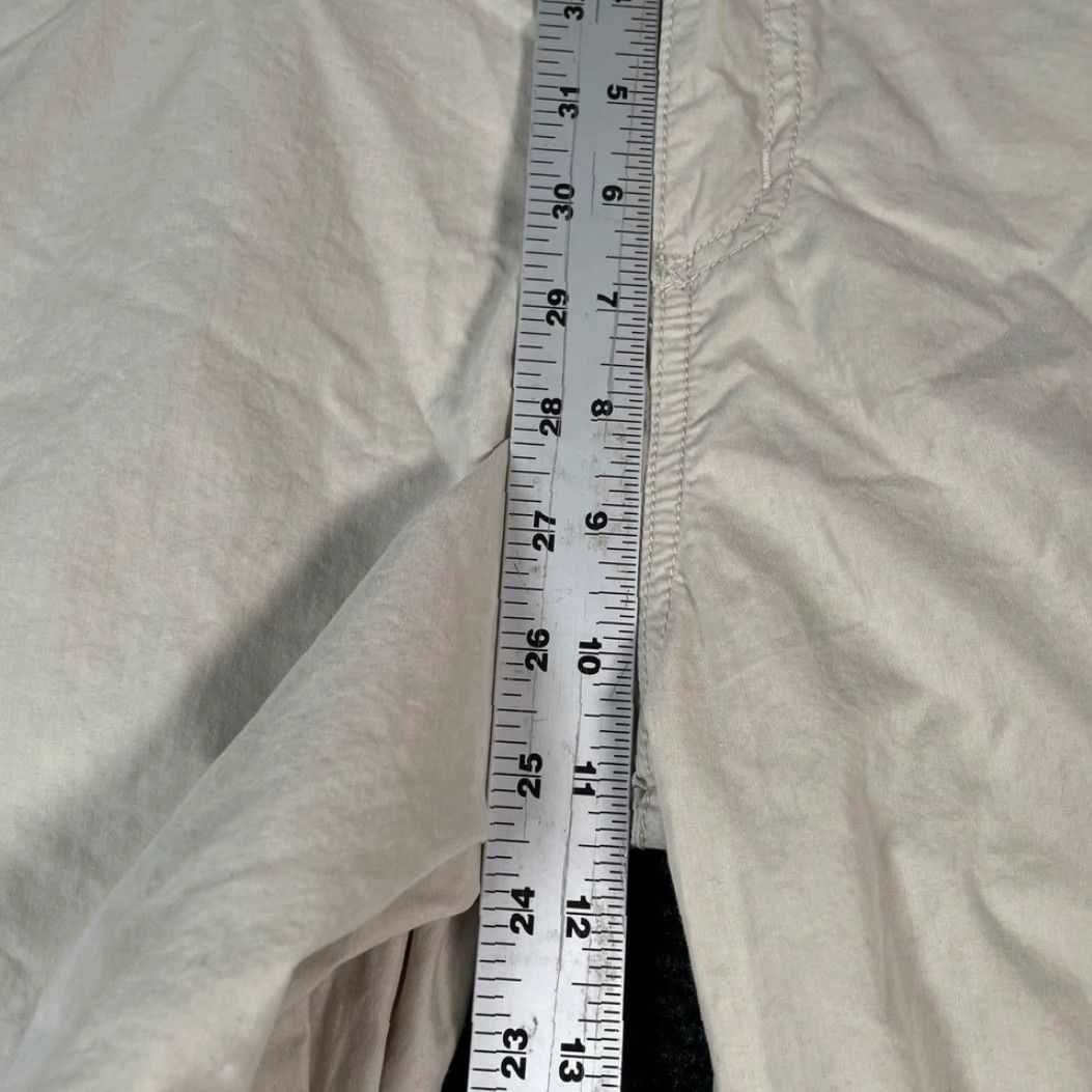Royal Robbins Royal Robbins Capri Pants Women's 16W Cream White Cargo Utility Pockets Capris Women Size 38" / US 16 / IT 52 - 5 Thumbnail