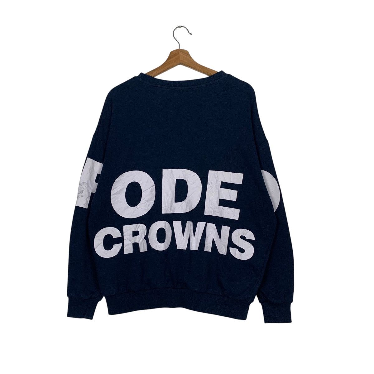 Japanese Brand Rodeo Crowns Big Print Sweatshirt Size L / US 10 / IT 46 - 7 Thumbnail
