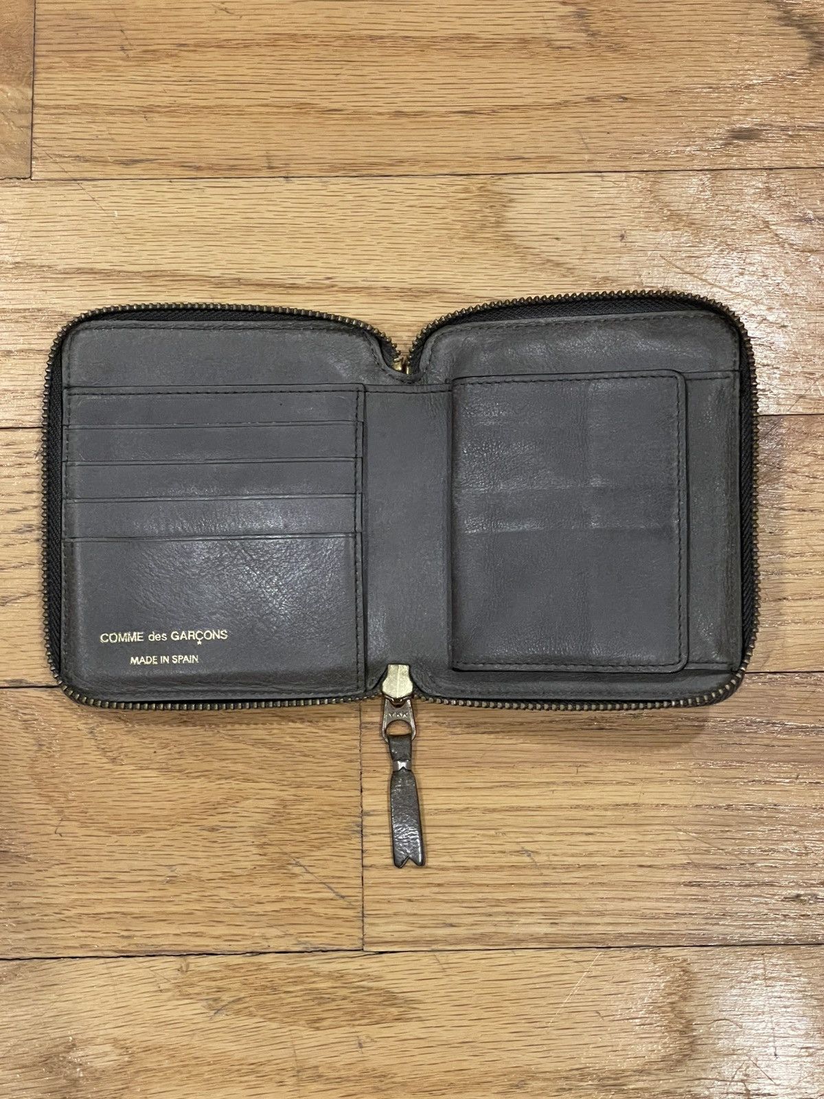 Comme des Garcons CDG stitched leather wallet Size ONE SIZE - 2 Thumbnail