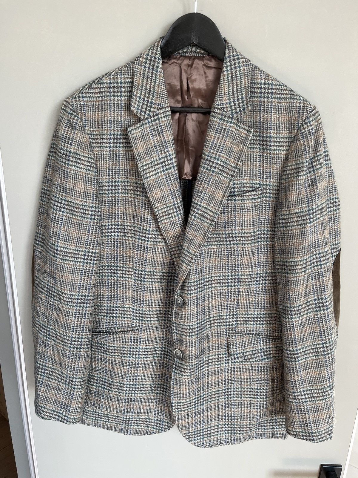 Hackett Hackett Tweed Wool Blazer Size 52L - 2 Thumbnail
