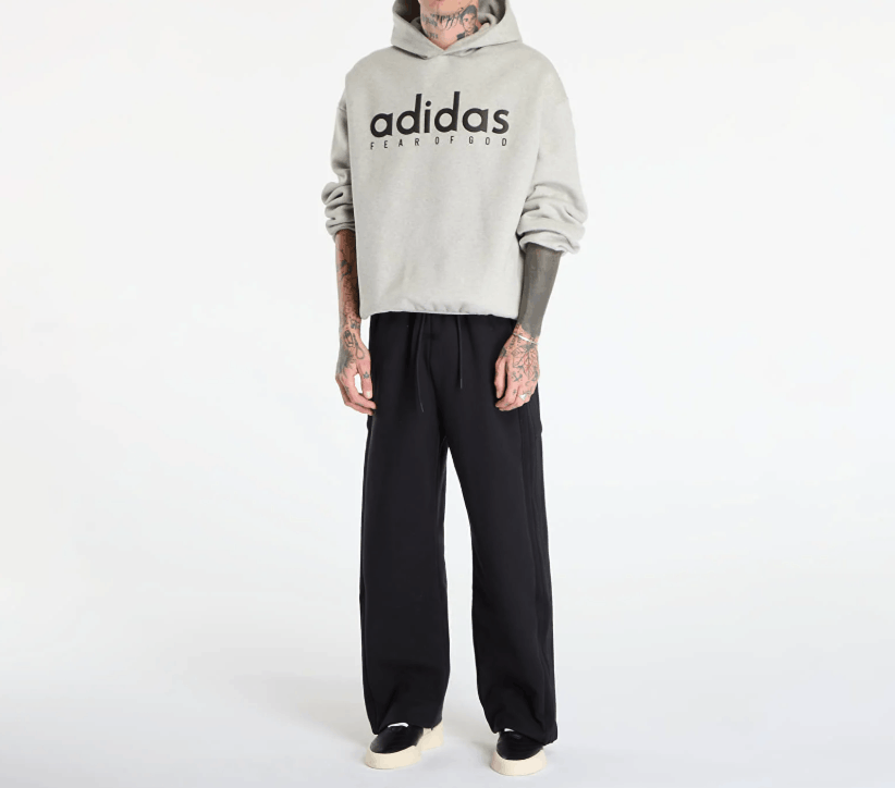 Adidas × Fear of God Fear Of God Athletics Cotton Fleece Hoodie Grey Heather S Size US S / EU 44-46 / 1 - 4 Thumbnail