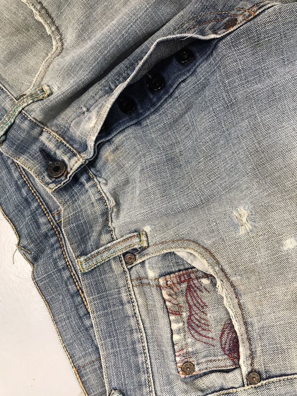 RMC Jeans Vintage rmc inspired denim jorts Size US 38 / EU 54 - 4 Thumbnail