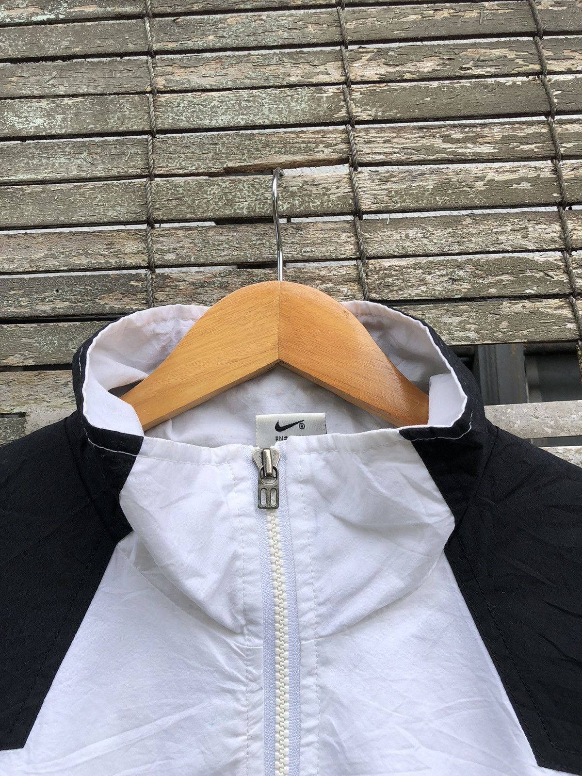 Japanese Brand Vintage Nike Colour Block Fullzipper Light Jacket Size US XL / EU 56 / 4 - 8 Thumbnail