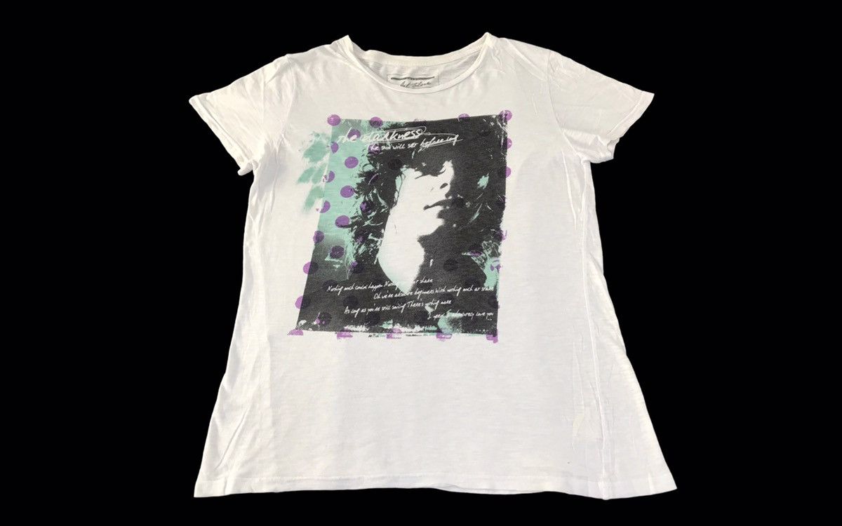 Japanese Brand Ships Jet Blue Big Rocker Logo Printed Tee Girl Youth Wear Size US M / EU 48-50 / 2 - 1 Thumbnail