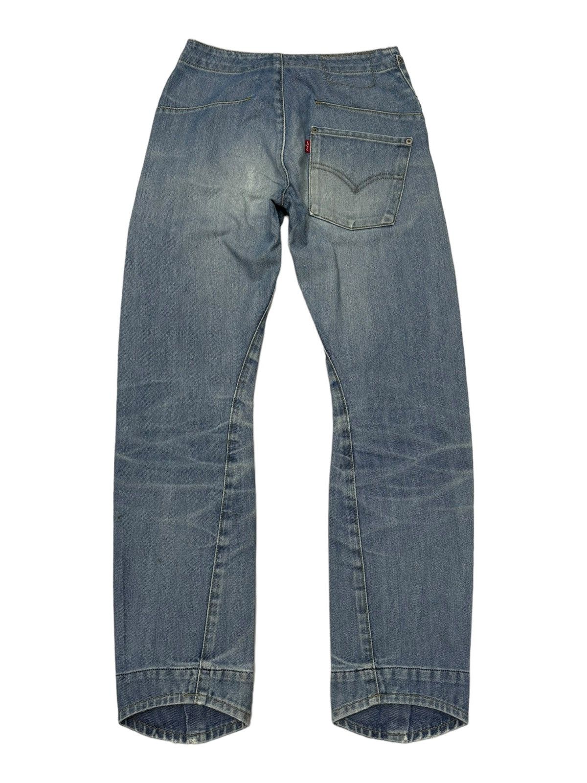 Levi's LEVIS ENGINEERED DISTRESSED SLIM DENIM JEANS Size 26" / US 2 / IT 38 - 2 Thumbnail