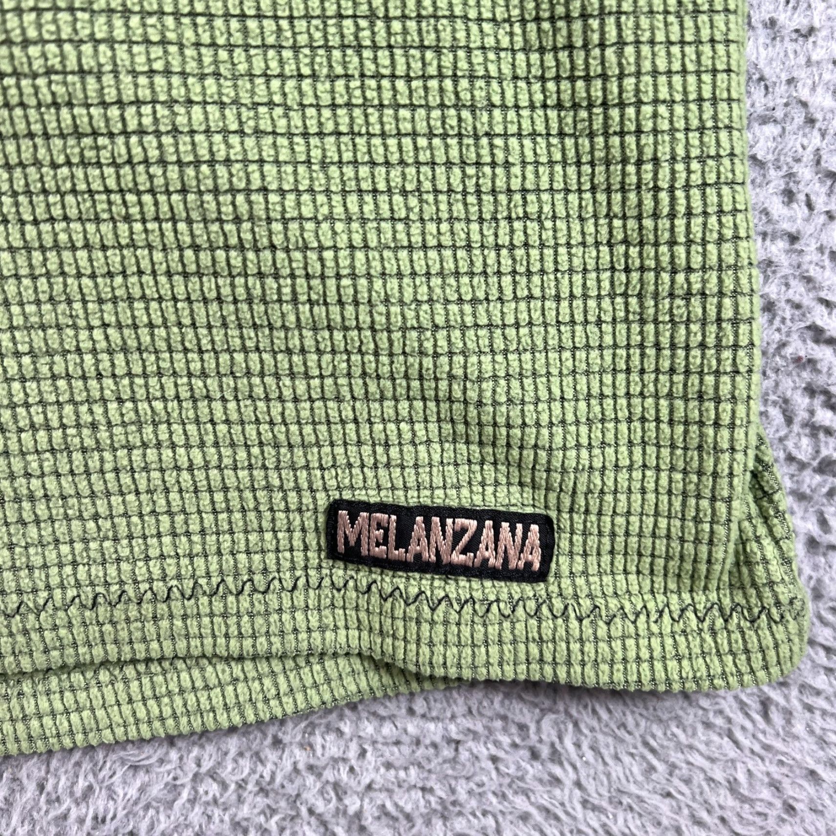 Melanzana Melanzana Mens Sweatshirt Fleece Crew Neck XL Green All Seasons Outdoor Hiking Pullover Regular Size US XL / EU 56 / 4 - 2 Thumbnail