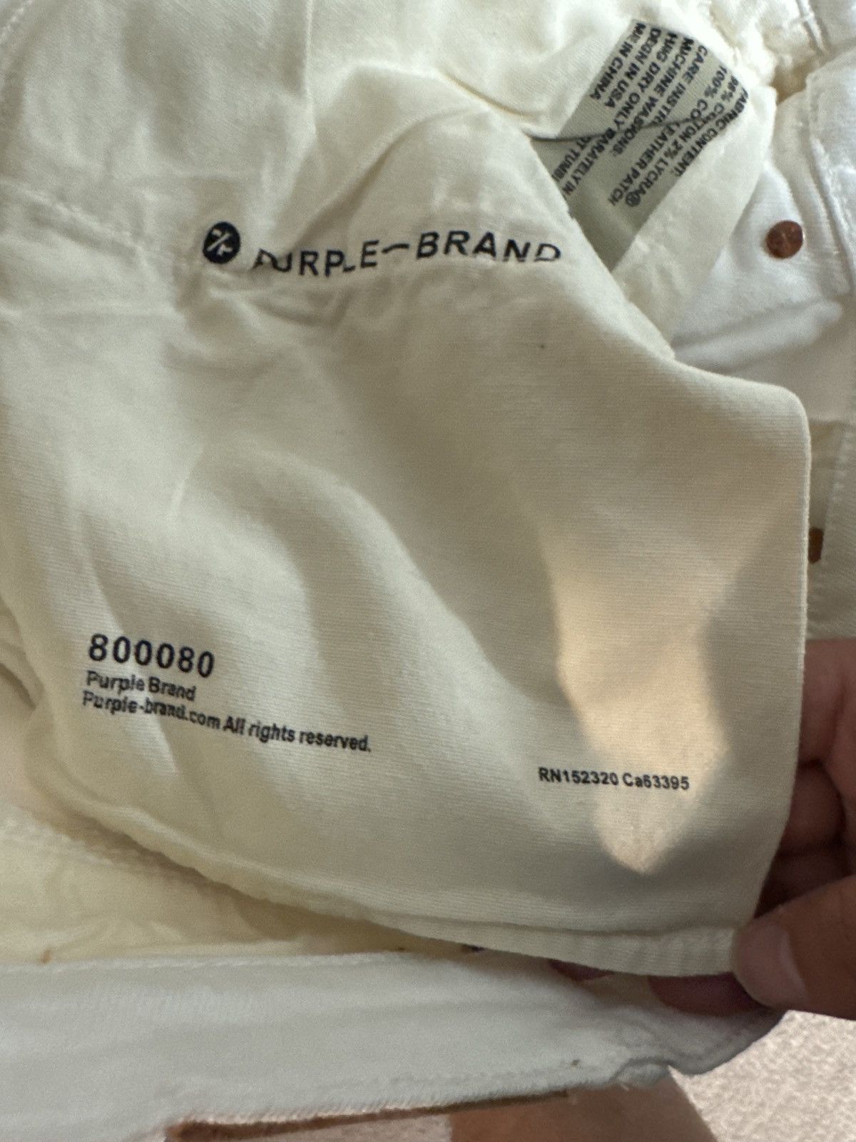 Purple Brand Brand New Purple Jeans Size US 31 - 6 Thumbnail