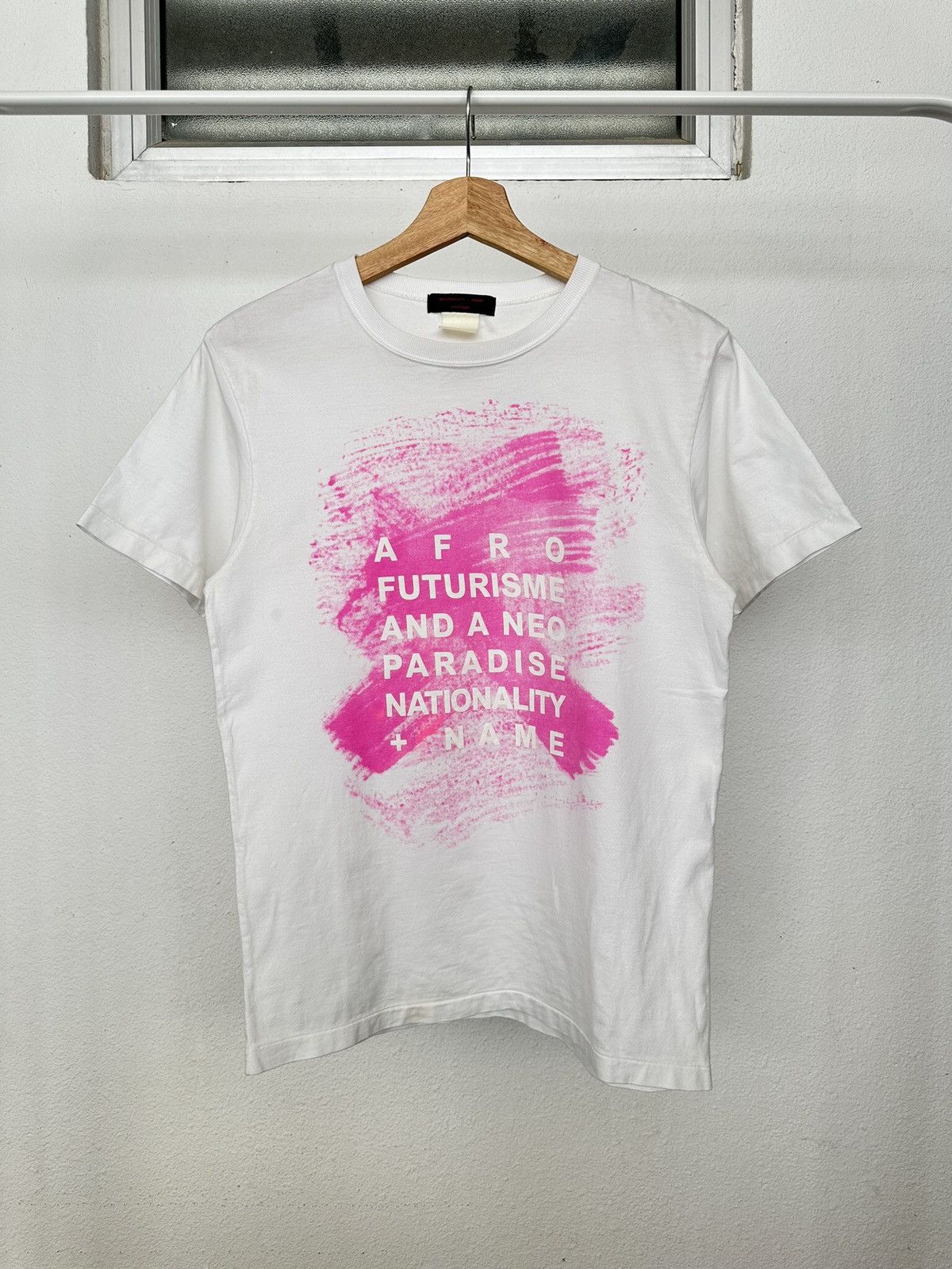 20471120 90's Nationality + Name = Grosbec punk statement tee Size US S / EU 44-46 / 1 - 10 Thumbnail