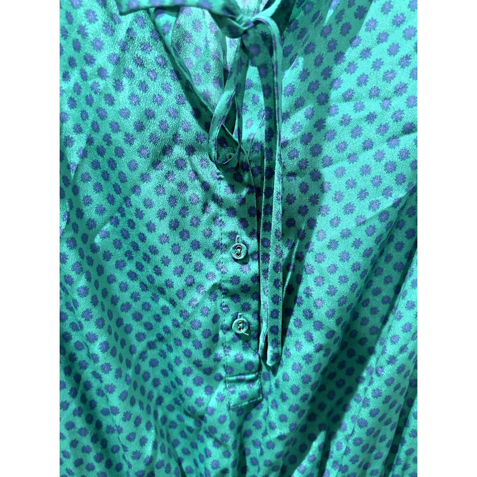 Loft LOFT Teal & Blue Speckled Sleeveless Shift Dress Sz S Size S / US 4 / IT 40 - 3 Thumbnail