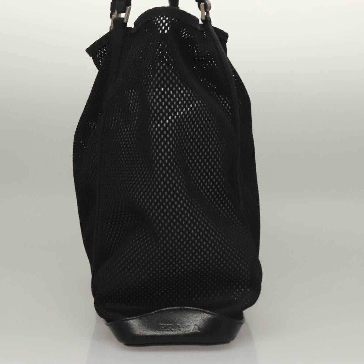 Prada PRADA Tote Bag Nylon Black Silver Size ONE SIZE - 5 Thumbnail