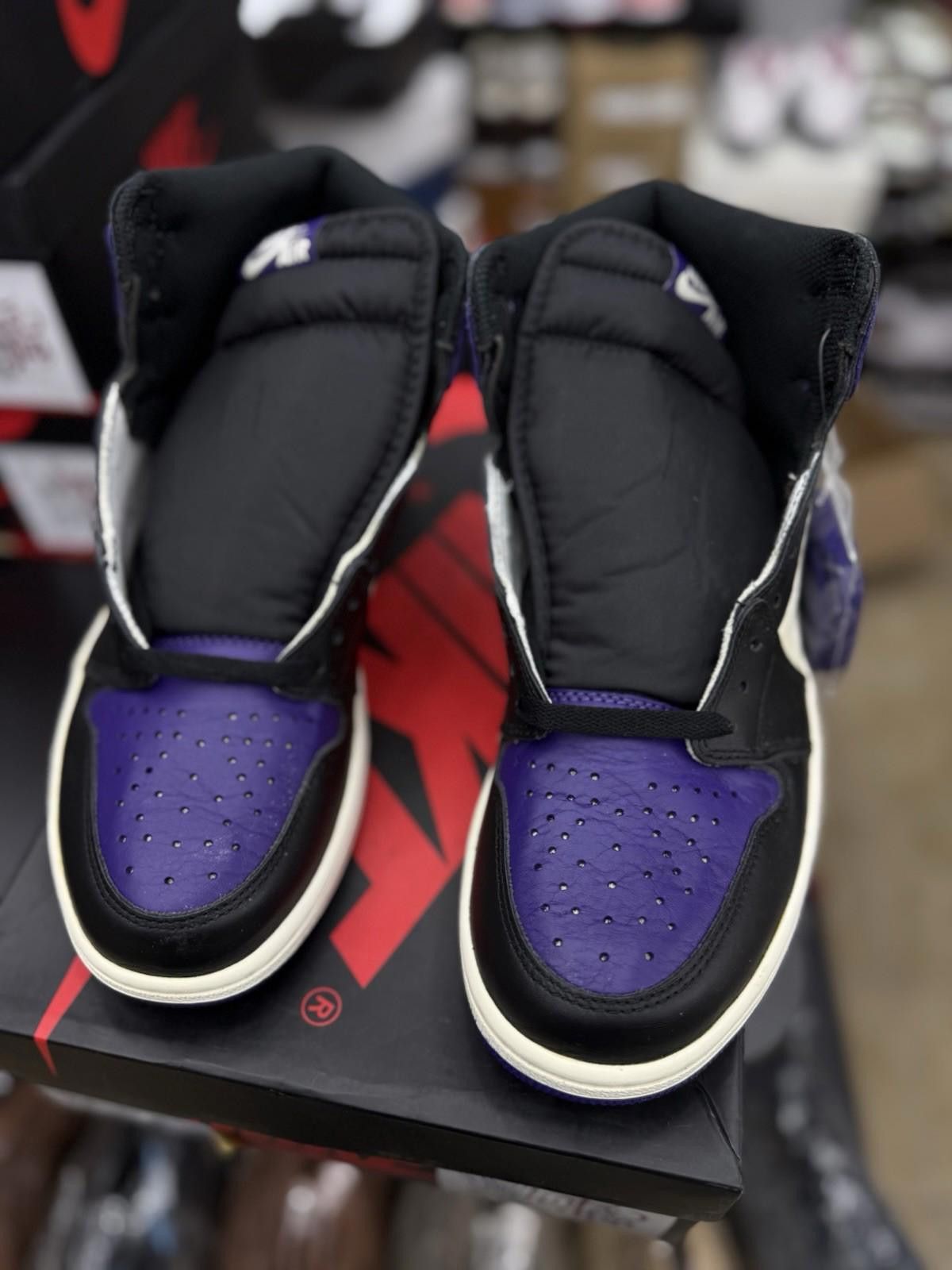 Jordan Brand Size 10 - Air Jordan 1 Retro High OG Court Purple (2018) NEW Size US 10 / EU 43 - 8 Thumbnail
