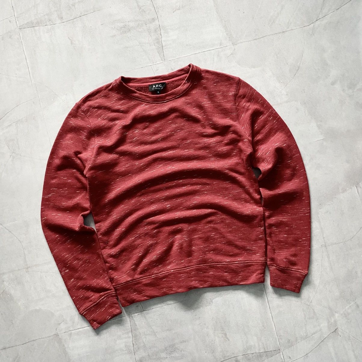 A.P.C. × Designer A.P.C. RUE MADAME PARIS Blended Sweatshirt Crewneck Size US S / EU 44-46 / 1 - 1 Thumbnail