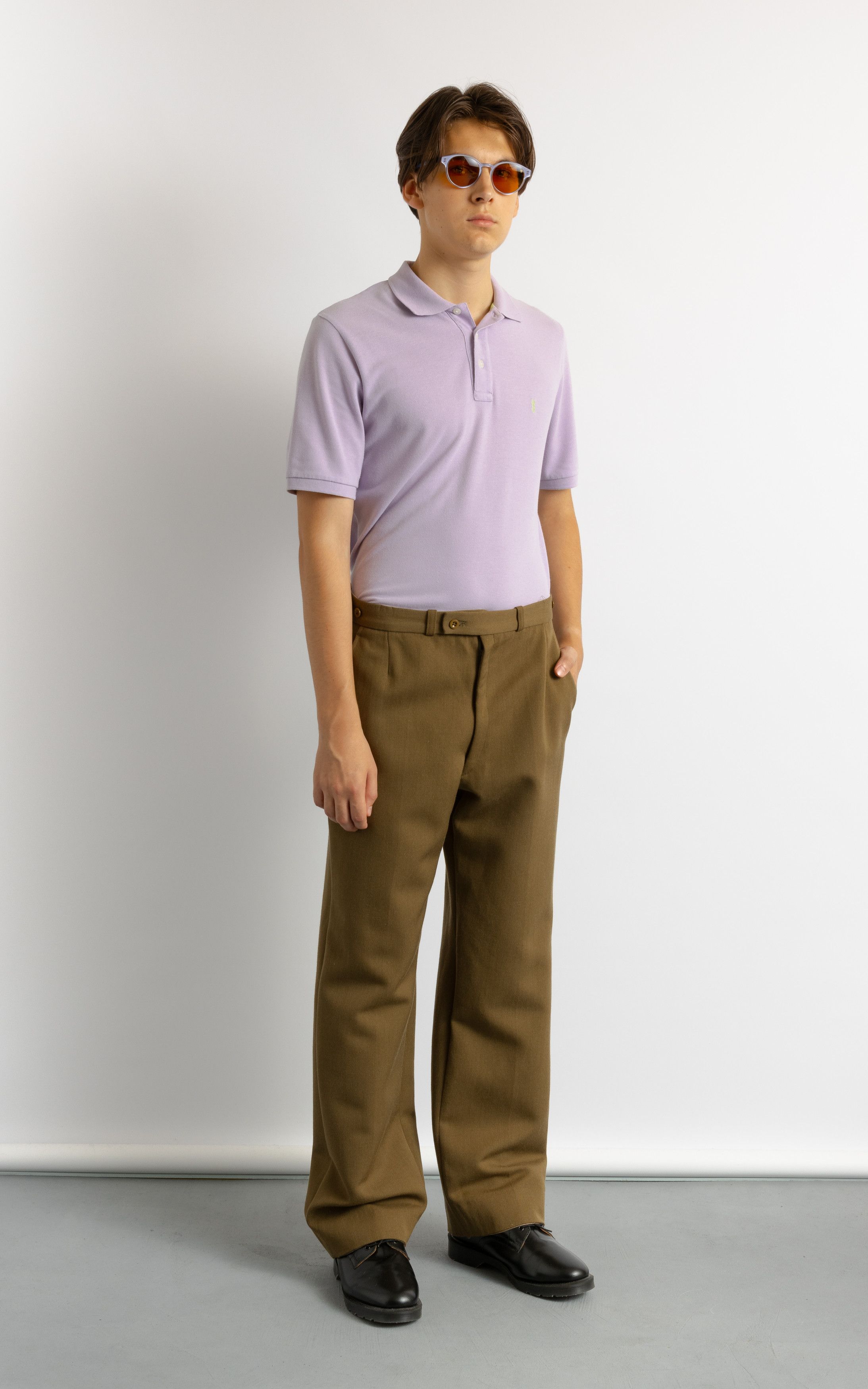 Vintage Men's Vintage 1970s Wool Trousers 32 size 8731 Size US 32 / EU 48 - 8 Thumbnail