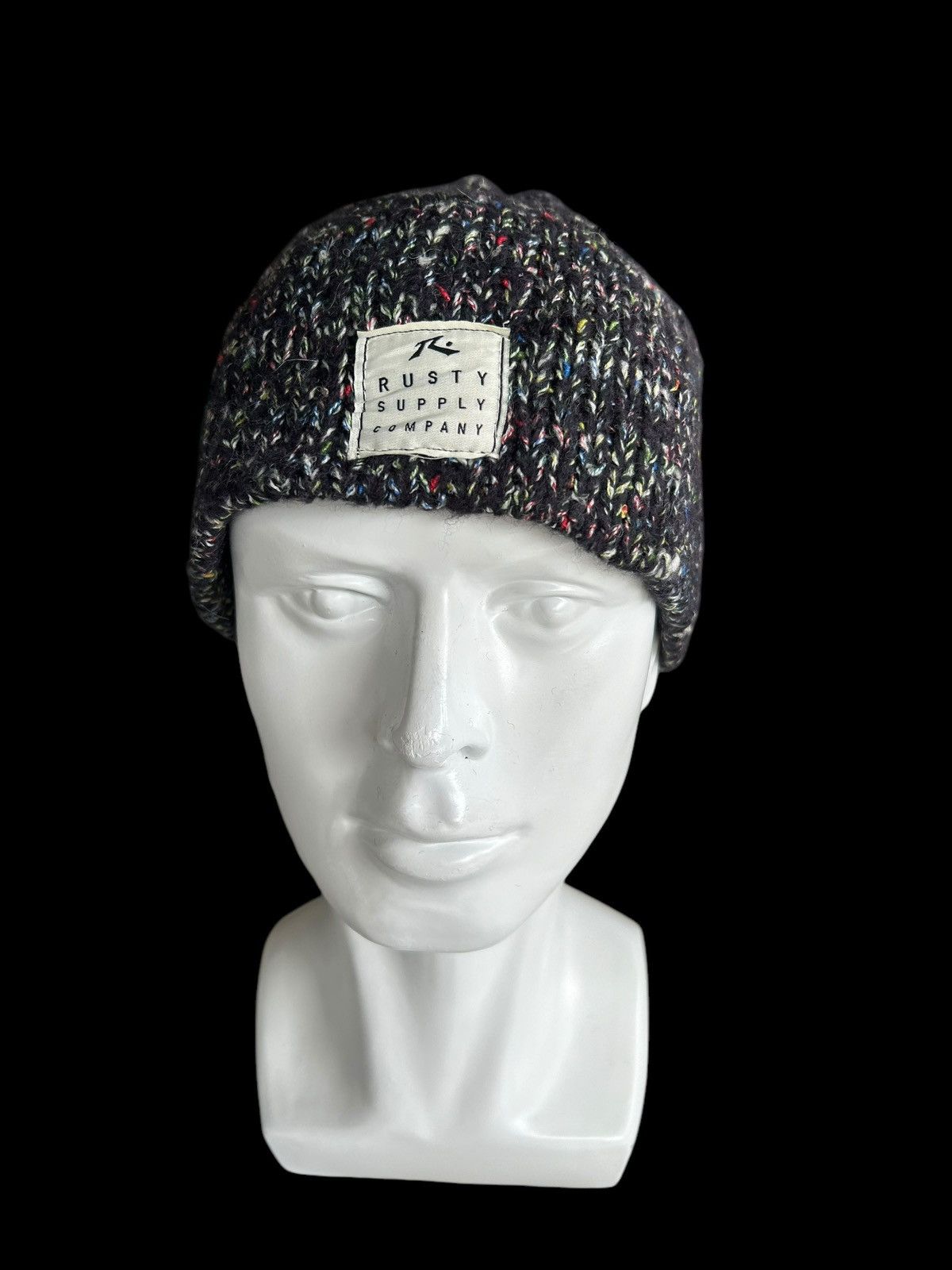 Japanese Brand × Kapital × Vintage Crochet Knitted Rusty Beanie Hats ☠️☠️ Size ONE SIZE - 3 Thumbnail