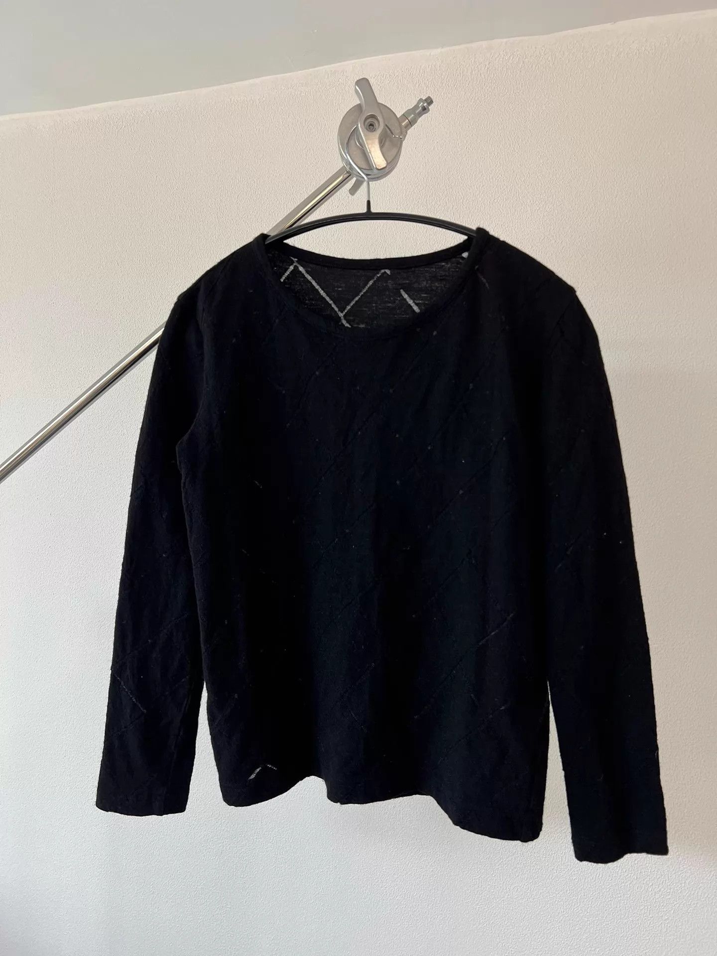 Yohji Yamamoto Yohji Yamamoto YS knit check sweater size 2 Size XS / US 0-2 / IT 36-38 - 2 Thumbnail