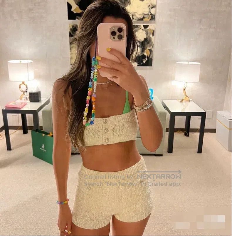 Chanel Chanel 22S white knitted bra vest Size XS / US 0-2 / IT 36-38 - 2 Thumbnail