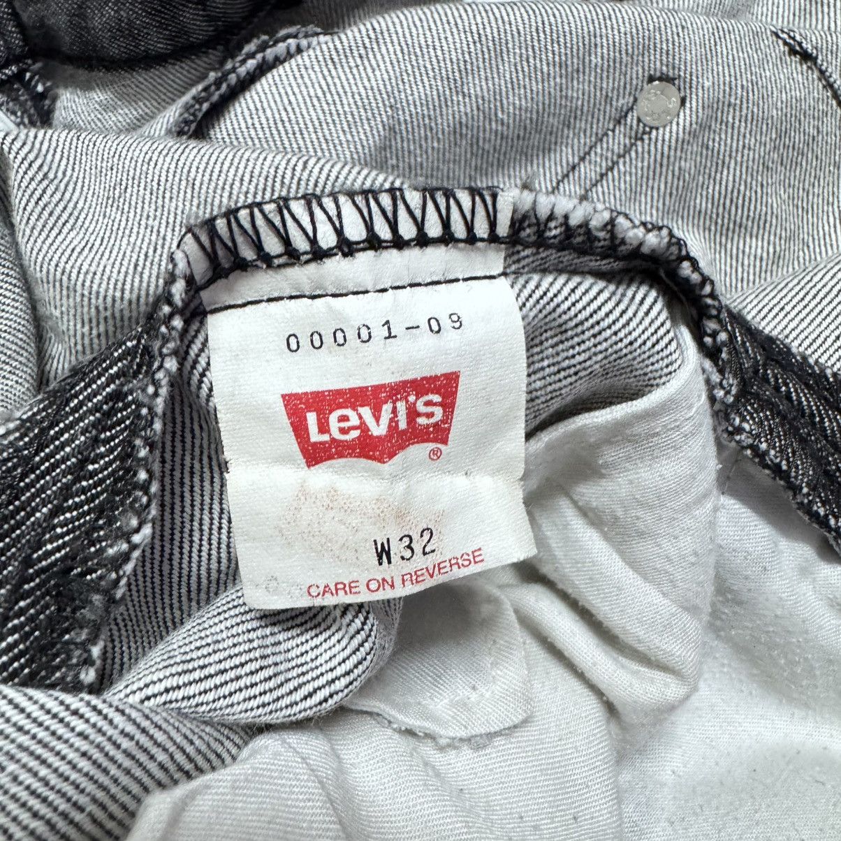 Levi's Vintage Levis Engineered Black Denim Baggy Jeans Size US 32 / EU 48 - 20 Thumbnail