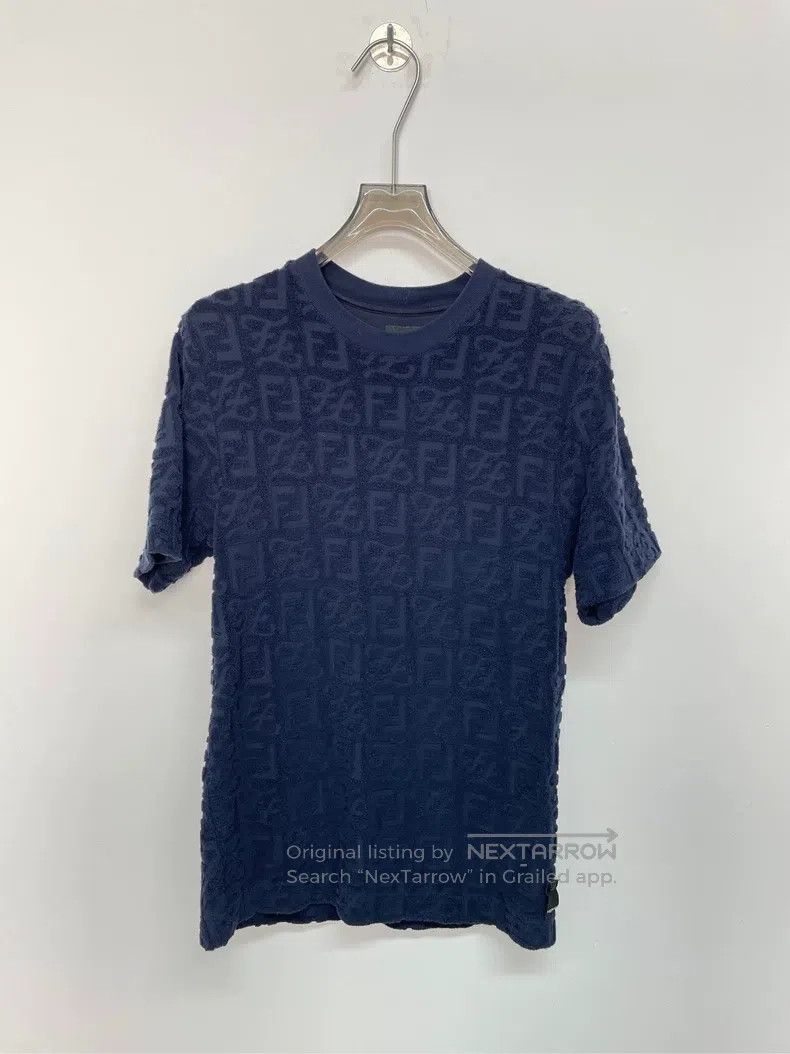 Fendi Fendi Embossed Logo Terry Short Sleeve Size US XS / EU 42 / 0 - 1 Thumbnail
