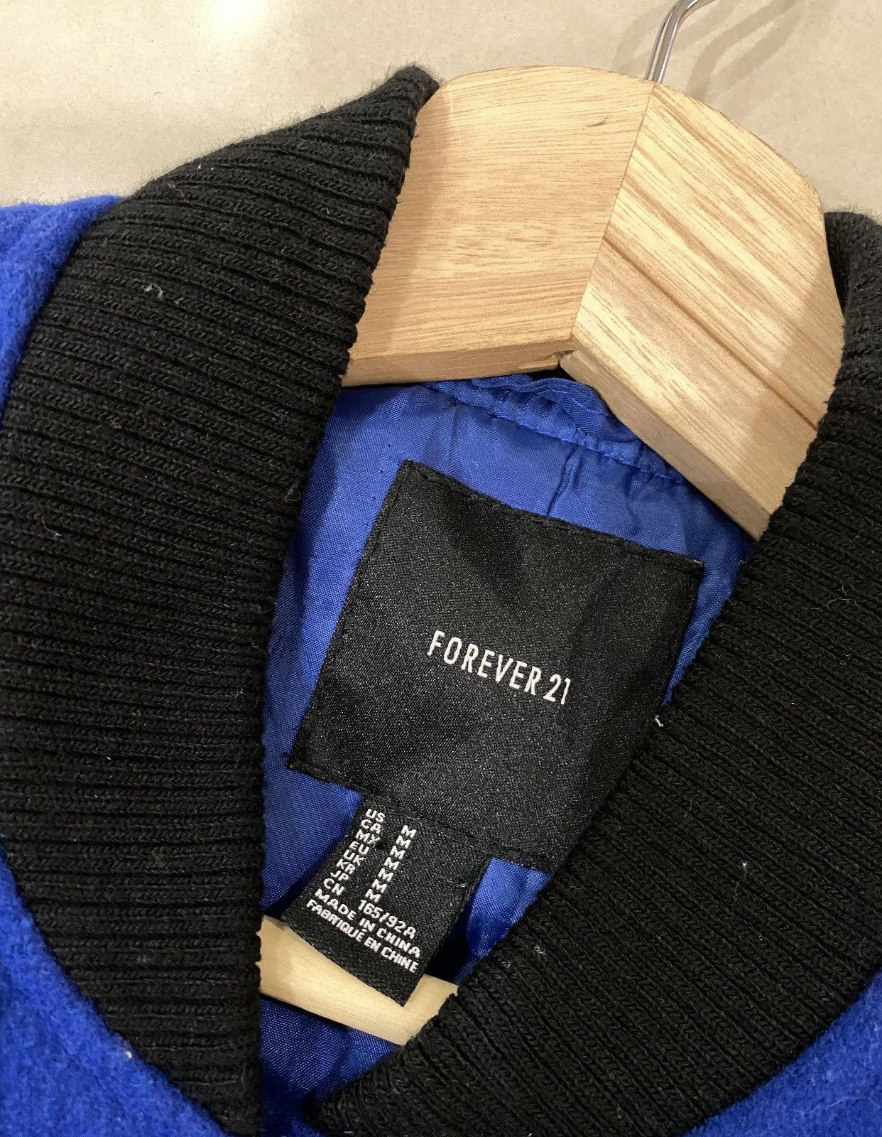 Forever 21 × Vintage ☀️VINTAGE FOREVER 21 WOOL VARSITY JACKET Size US S / EU 44-46 / 1 - 5 Thumbnail