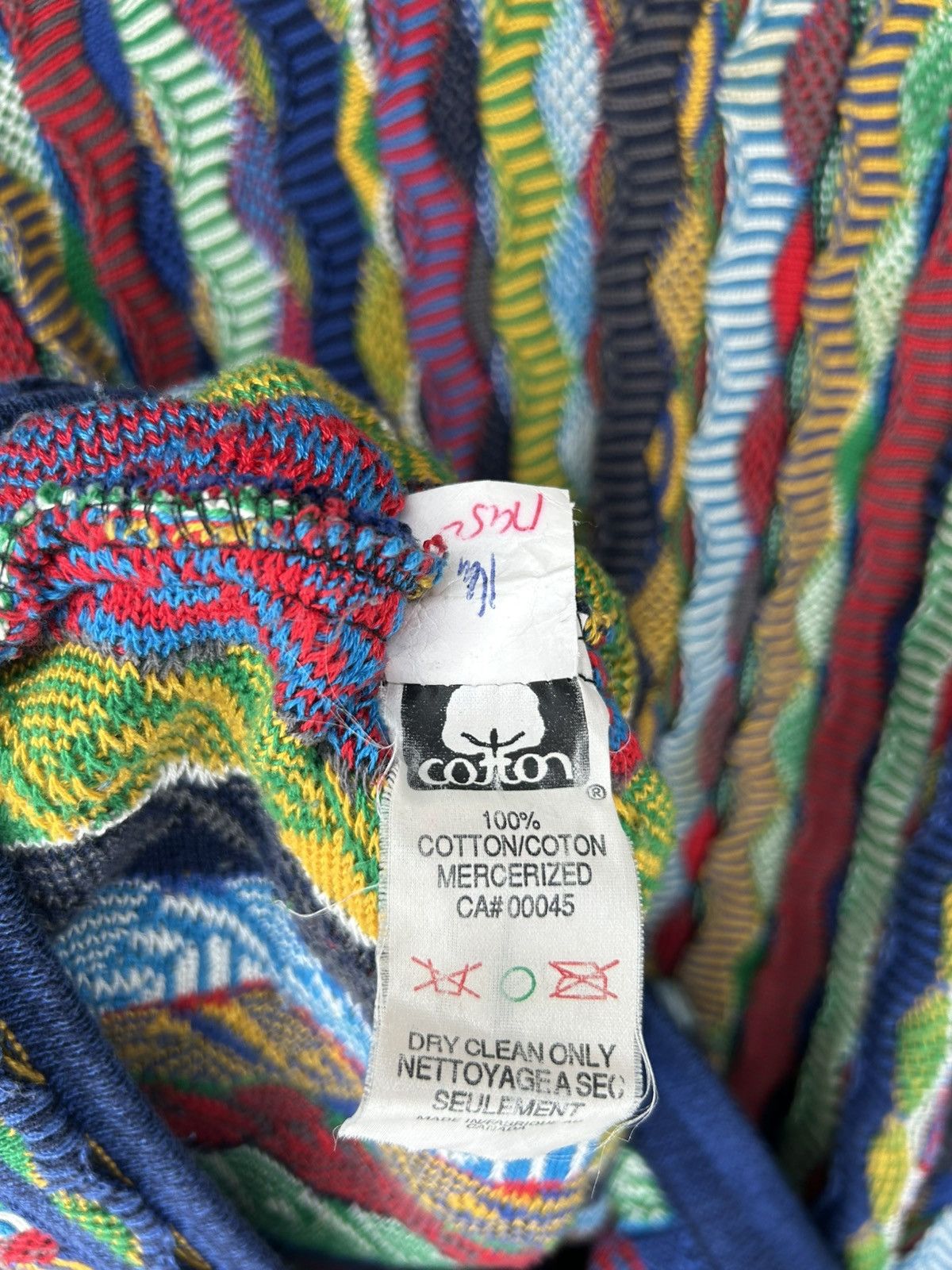 Tundra Vintage 90s Tundra 3D Coogi Style Knit Size US L / EU 52-54 / 3 - 15 Thumbnail