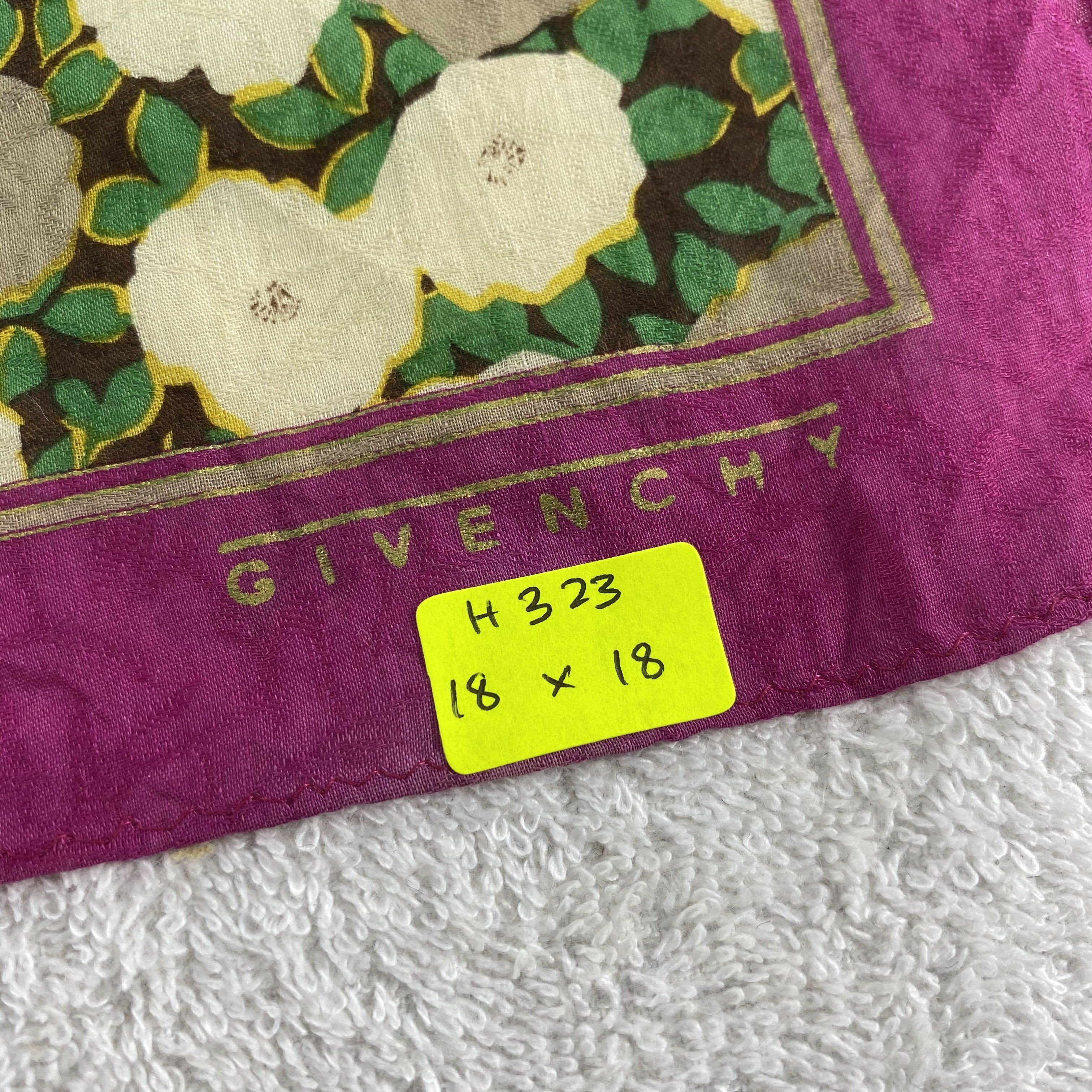 Vintage Givenchy Handkerchief / Neckerchief / Bandana Size ONE SIZE - 5 Thumbnail