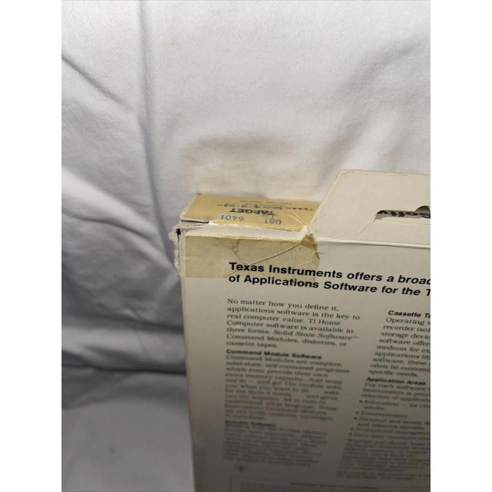 Other Texas Instruments - Chisholm Trail Command Module Ti99 Size ONE SIZE - 3 Thumbnail