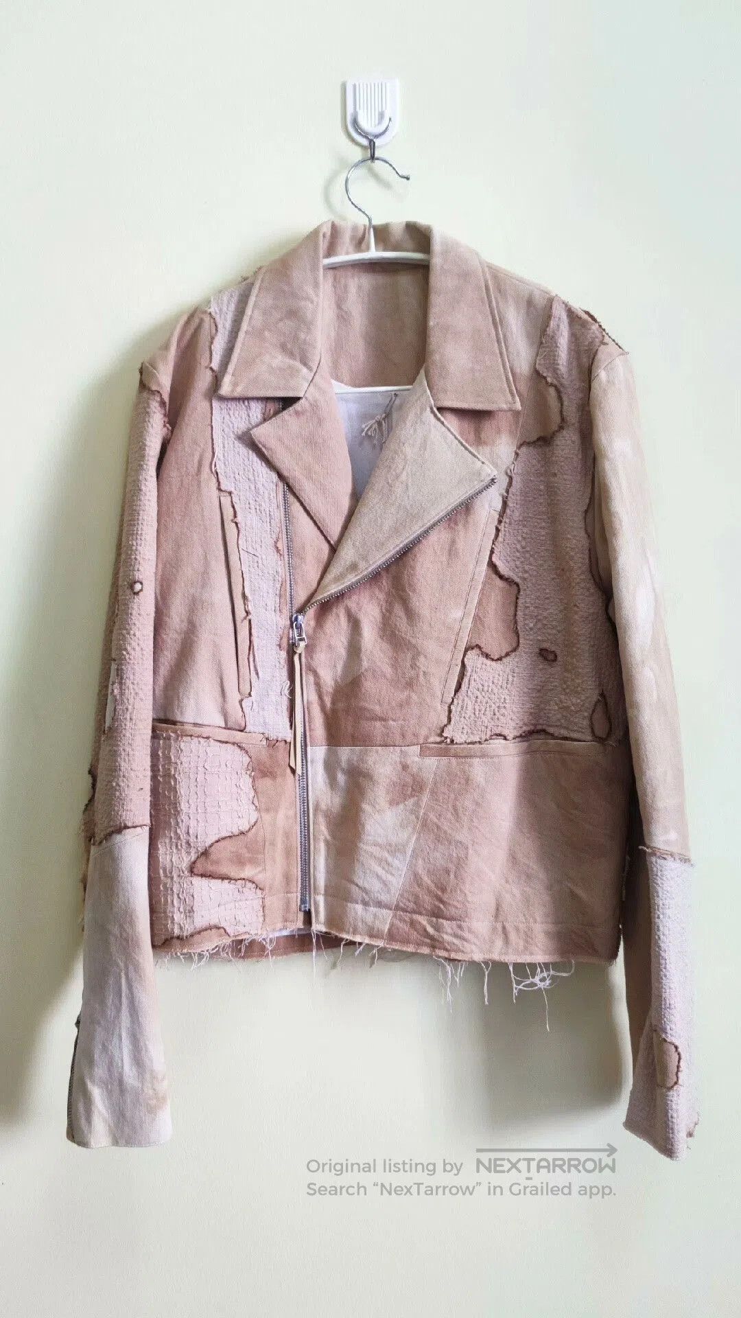 Professor.E Limited Edition Burnt Stitch Motorcycle Jacket. Size US M / EU 48-50 / 2 - 4 Thumbnail