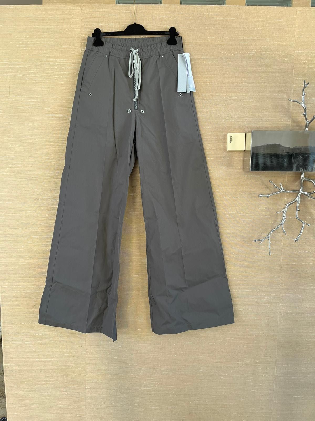 Rick Owens o1rshd Wide Bela Pants in Dust Size US 32 / EU 48 - 2 Thumbnail
