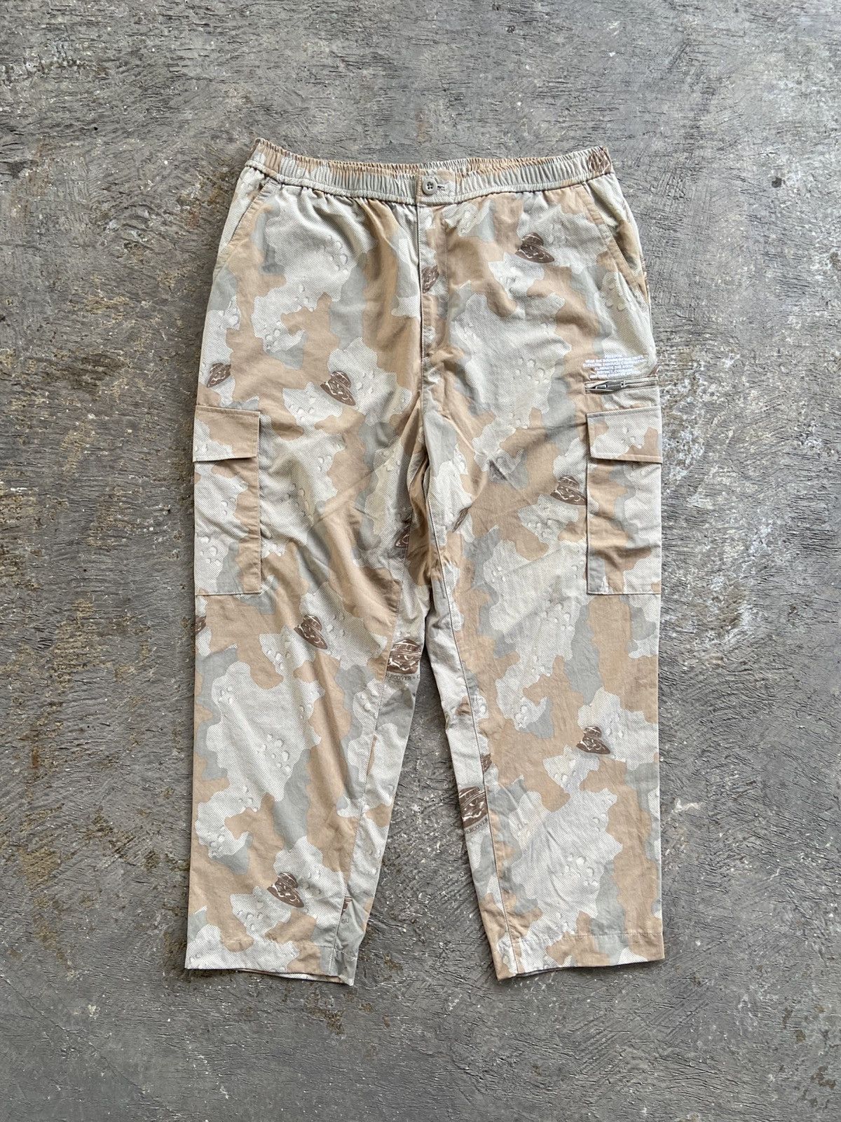 GU × Undercover GU x Undercover - Cargo Camo Track Pants Size US 36 / EU 52 - 1 Thumbnail