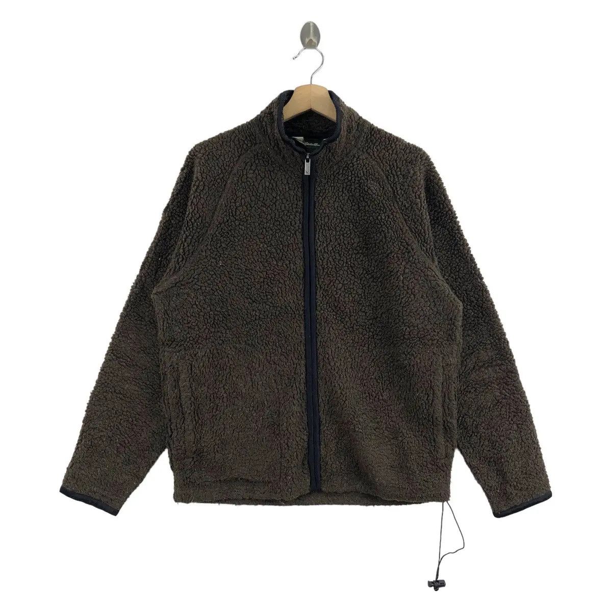 Eddie Bauer Vtg EDDIE BAUER SHERPA Deep Pile Brown Fleece Jacket Outdoor Size US M / EU 48-50 / 2 - 1 Thumbnail