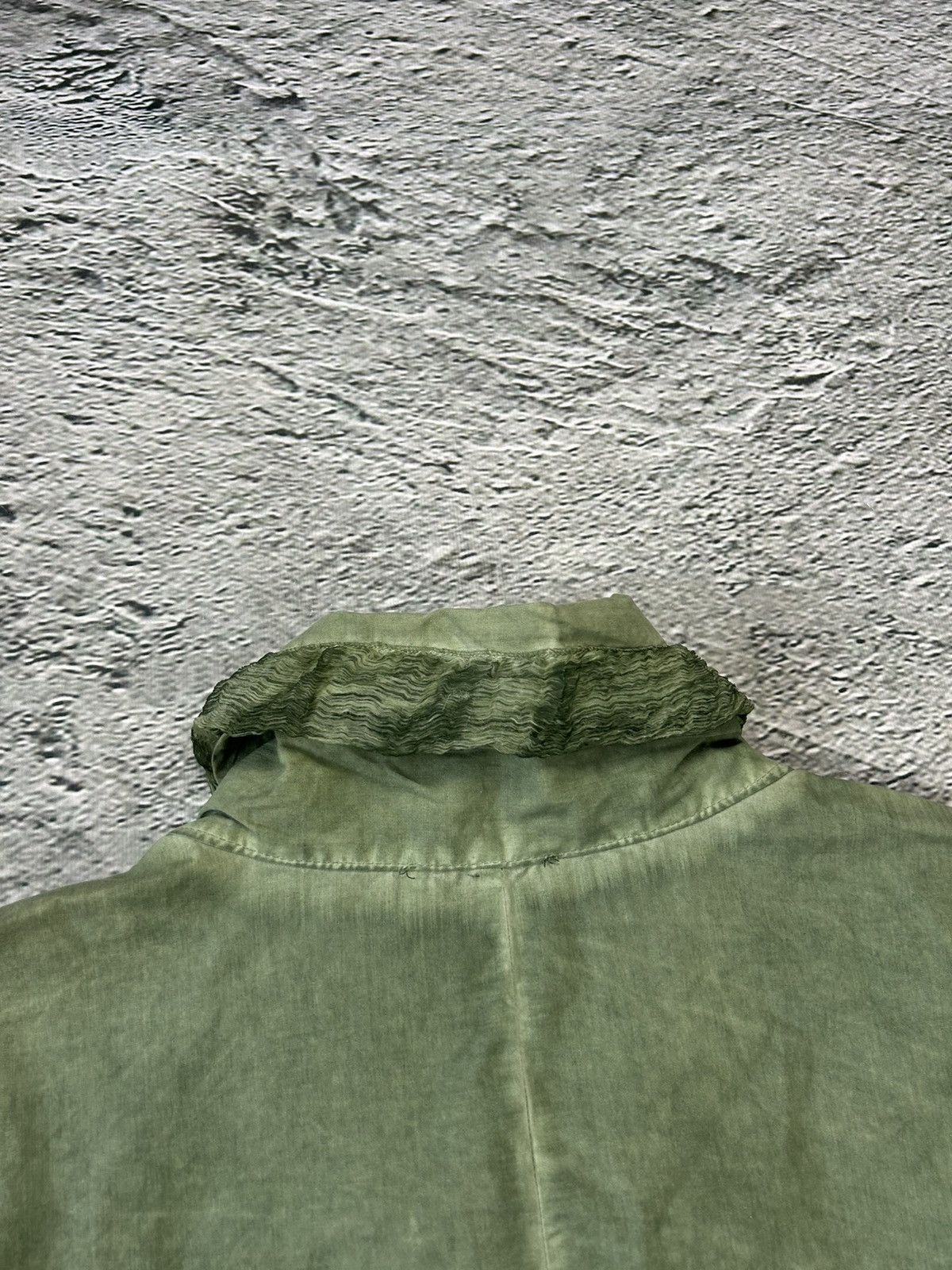 Elisa Cavaletti Elisa Cavaletti vintage Blouse shirt avant garde green Size M / US 6-8 / IT 42-44 - 9 Thumbnail