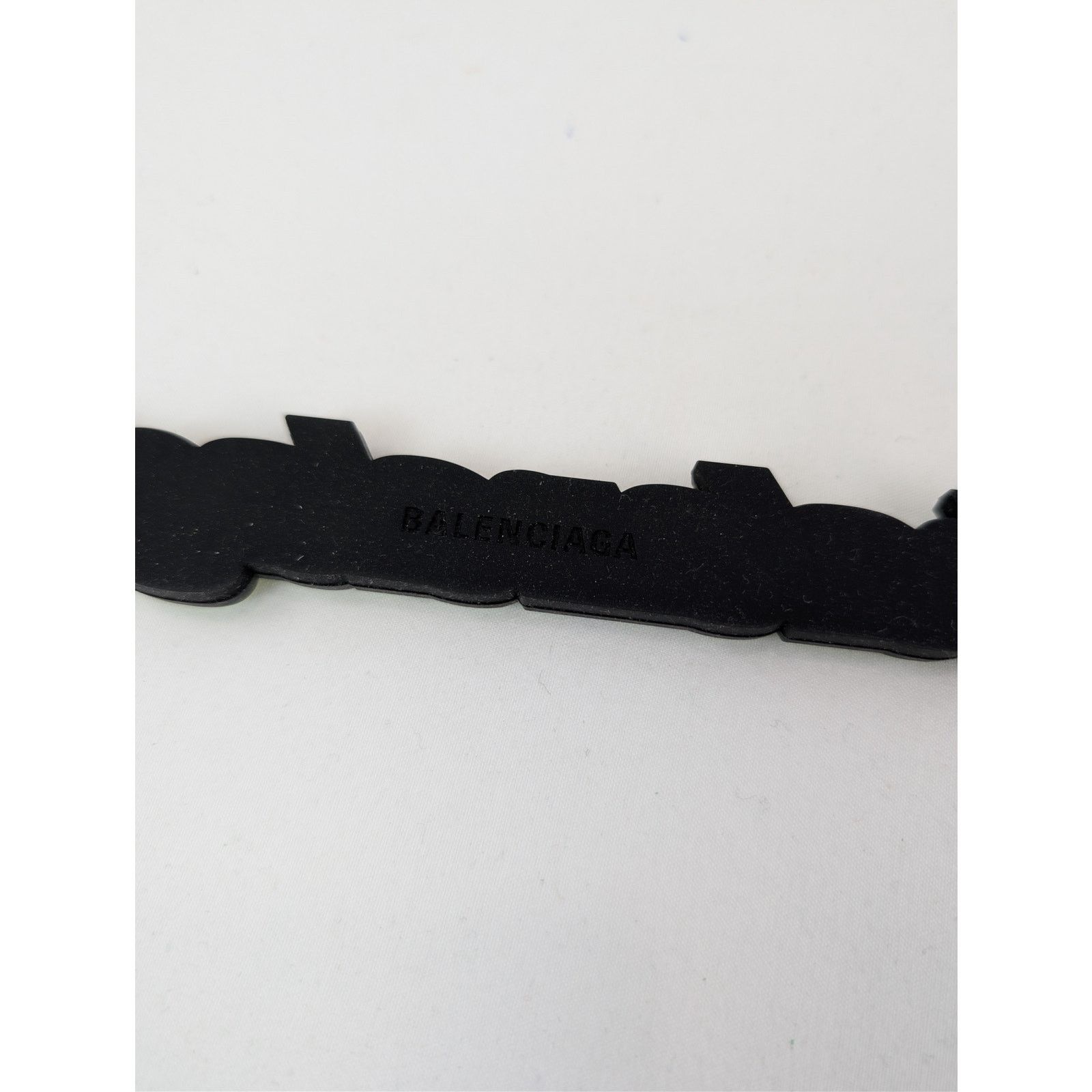 Balenciaga o1rshd1 Q:2 / Size: OS / Balenciaga Logo Rubber Keyrings Size ONE SIZE - 7 Thumbnail