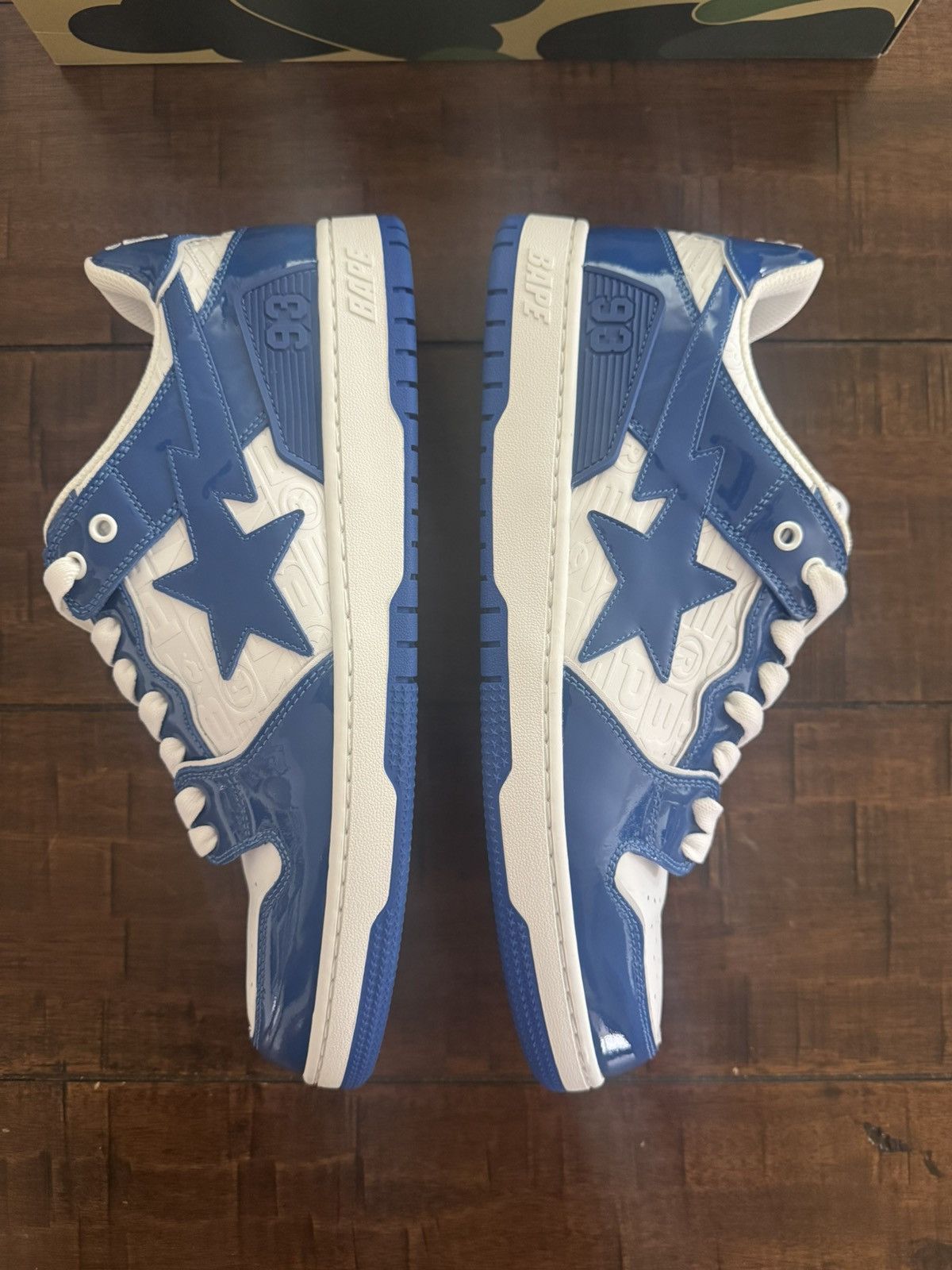 Bape BAPE Sk8 Sta #5 Luxury Sport Monogram Royal Blue Size 12 Size US 12 / EU 45 - 5 Thumbnail