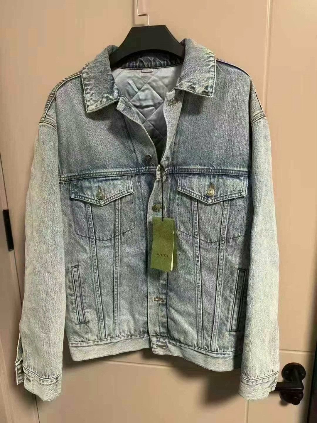 Gucci gucci light blue denim jacket size 40 Size US M / EU 48-50 / 2 - 1 Thumbnail