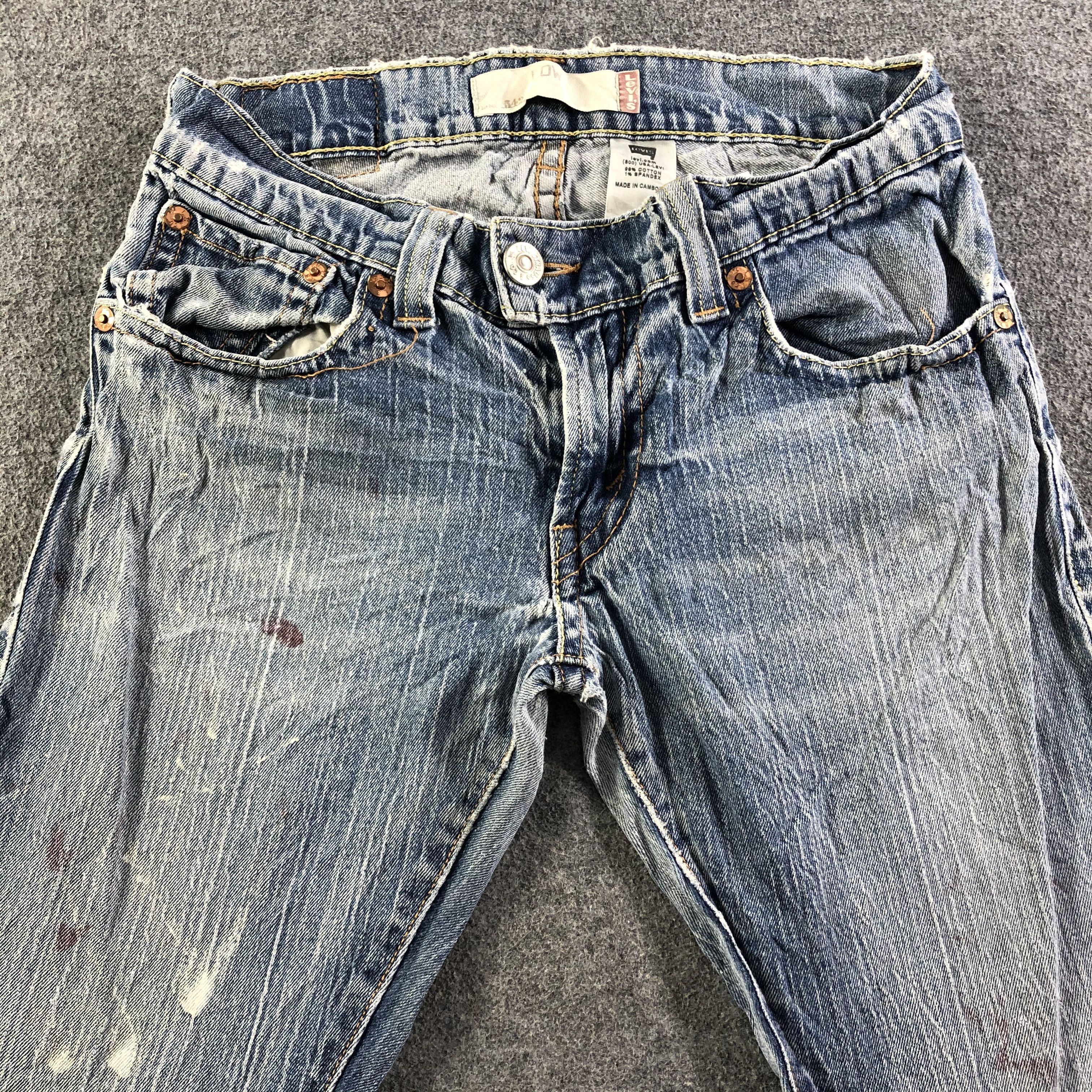 Levi's Vintage Blue Wash Levis 542 Jeans-J3227 Size US 32 / EU 48 - 3 Thumbnail