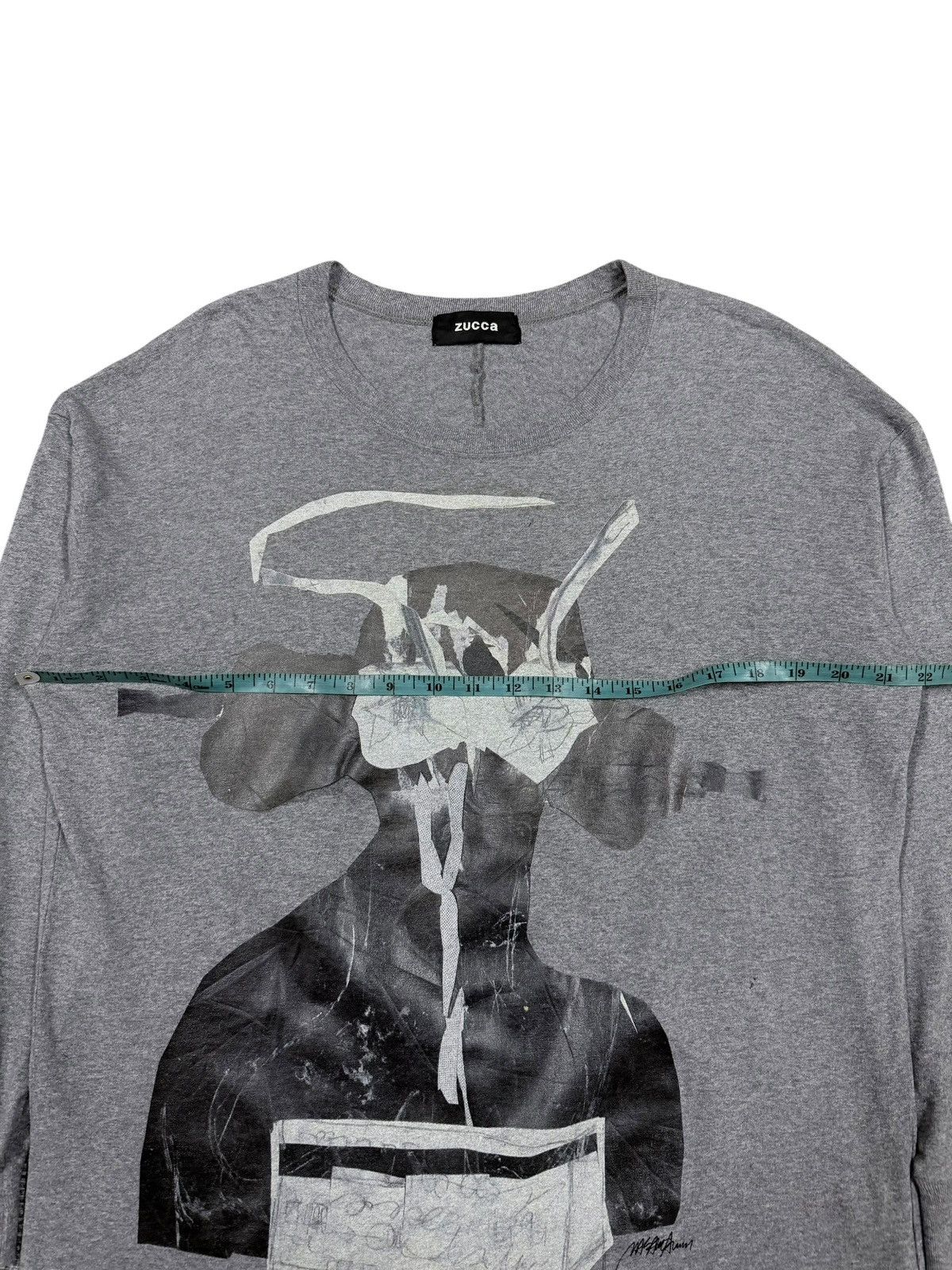 CABANE de ZUCCa Vtg🔥Zucca Artwork Masamitsu Pullover Creawneck Sweatshirt Size US M / EU 48-50 / 2 - 7 Thumbnail