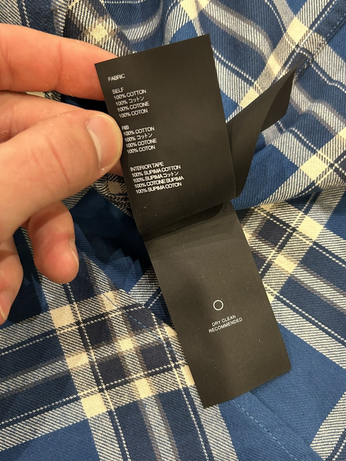 Fear of God Fear Of God Flannel Quarter Button Up Shirt Size US XL / EU 56 / 4 - 6 Thumbnail