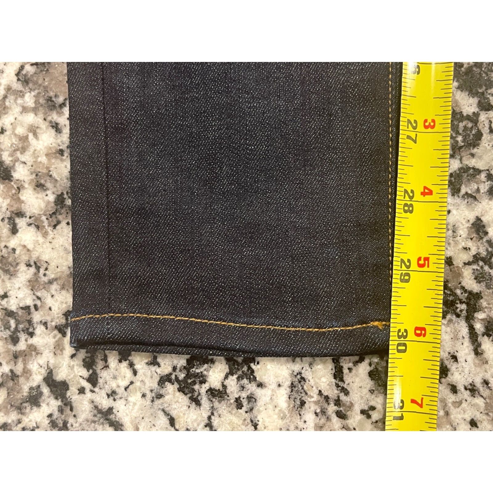 Lucky Brand Lucky Brand Charlie Skinny Jeans Women 28x30 Blue Denim Selvedge 30 Inseam Size 28" / US 6 / IT 42 - 5 Thumbnail